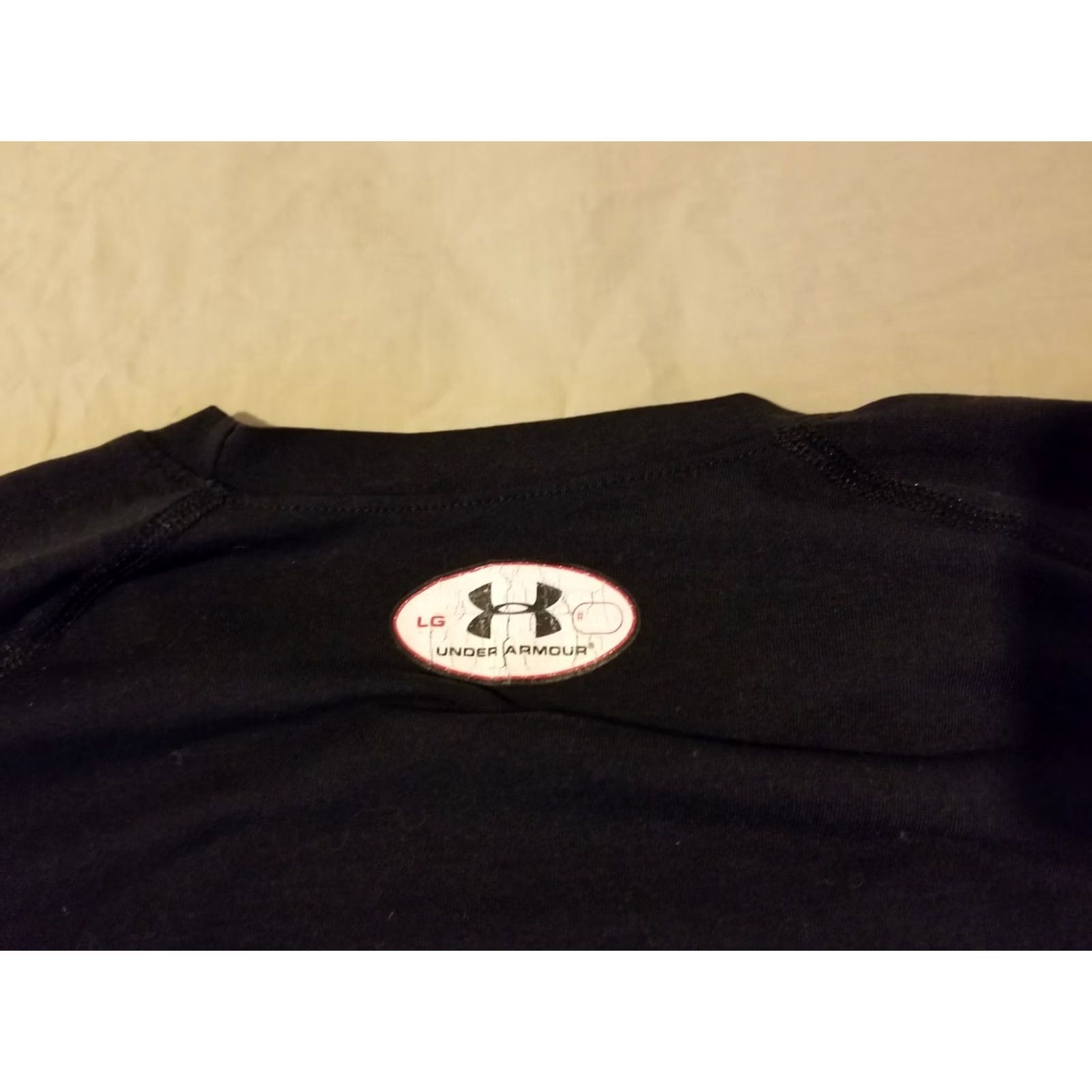 Under Armour Under Armour Shirt Large Black Athletic Tee T-Shirt Mens Size US L / EU 52-54 / 3 - 5 Thumbnail