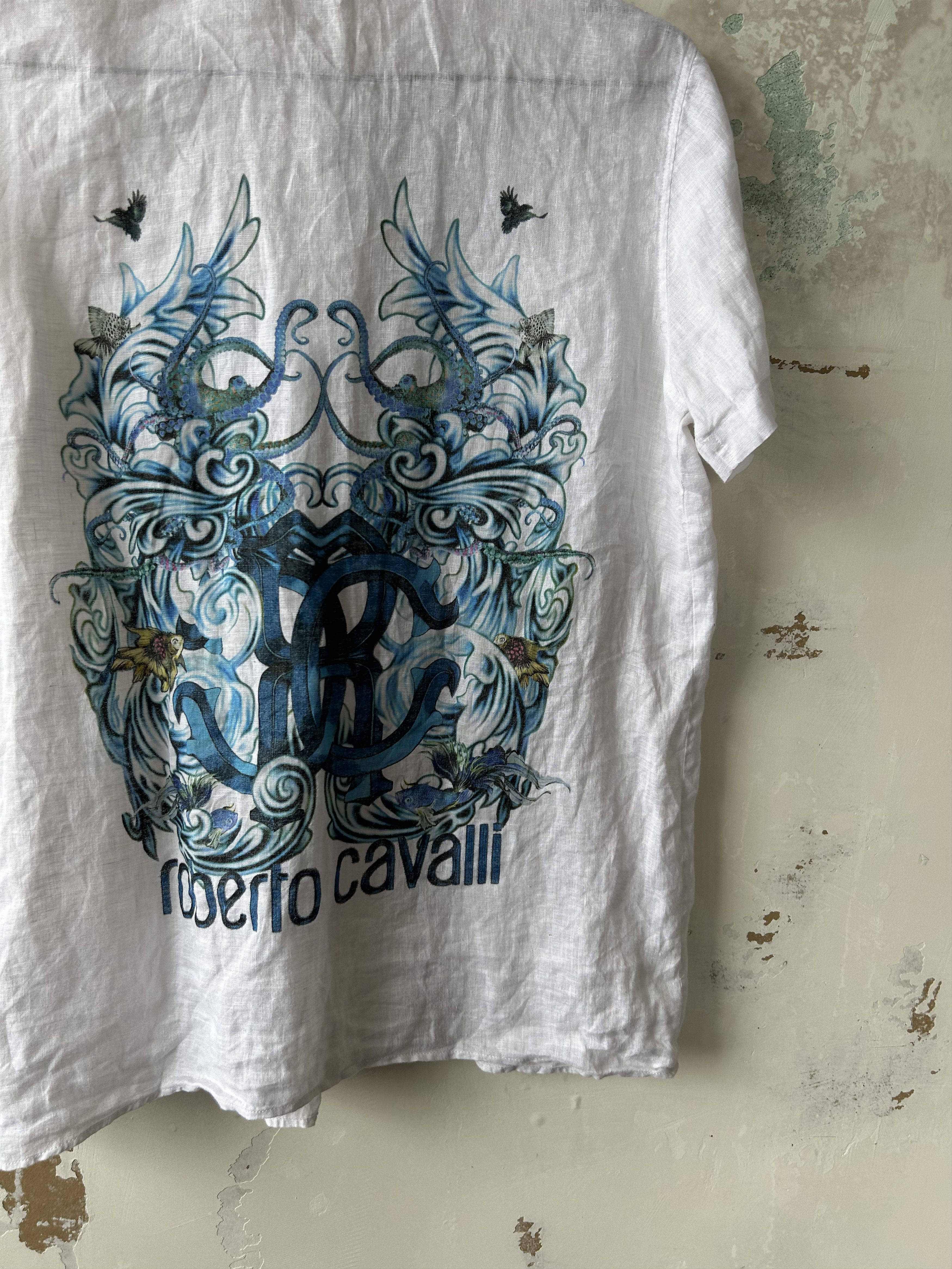 Roberto Cavalli vintage luxury roberto cavalli t shirt just cavalli Size M / US 6-8 / IT 42-44 - 8 Thumbnail