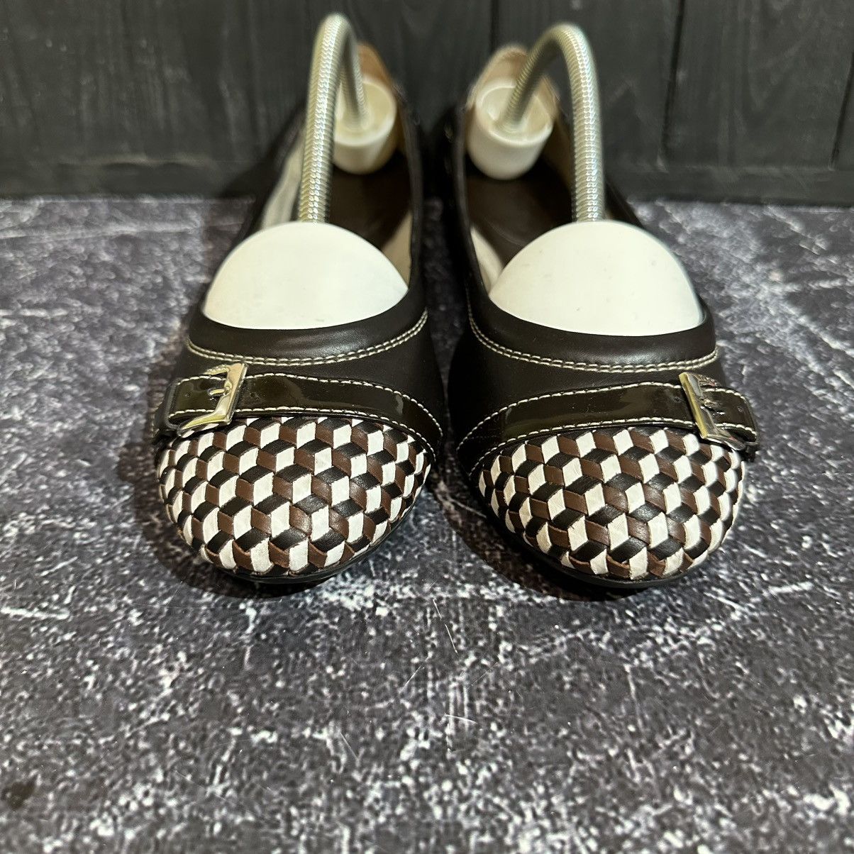 Tod's TOD’S - Women’s Leather Ballet Flats size 37.5 Size US 7.5 / IT 37.5 - 8 Thumbnail
