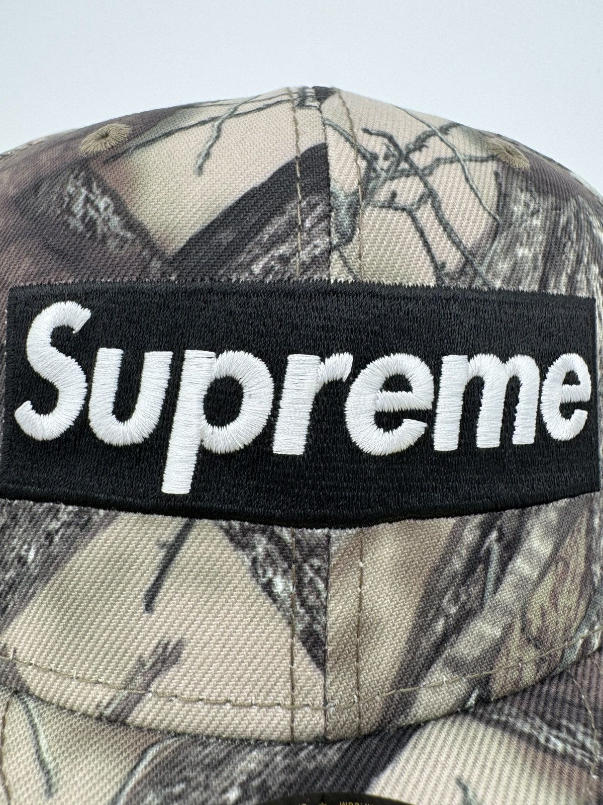 Supreme Supreme Breast Cancer Awareness Box Logo New Era Fall Camo Size ONE SIZE - 11 Thumbnail