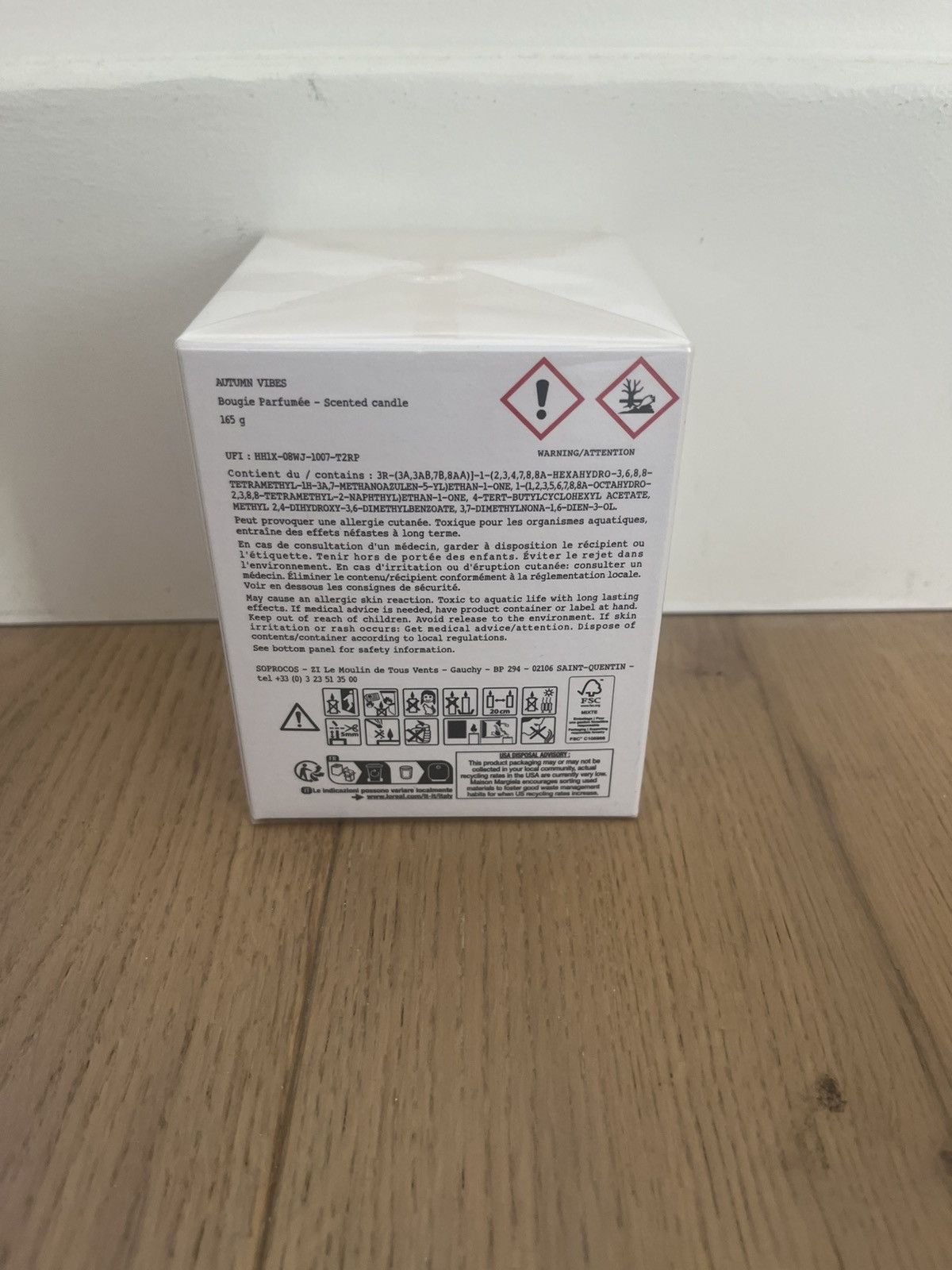 Maison Margiela MM candle Size ONE SIZE - 2 Thumbnail