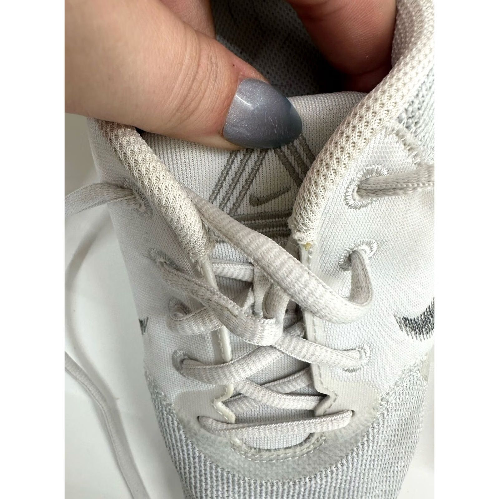 Nike Nike Womens Sneakers Size 10 White Nike Flex Experience Run 10 CI9964-100 Sneaker Ladies 10 White Nike Flex Experience Run 10 CI9964-100 Size US 10 / IT 40 - 3 Thumbnail