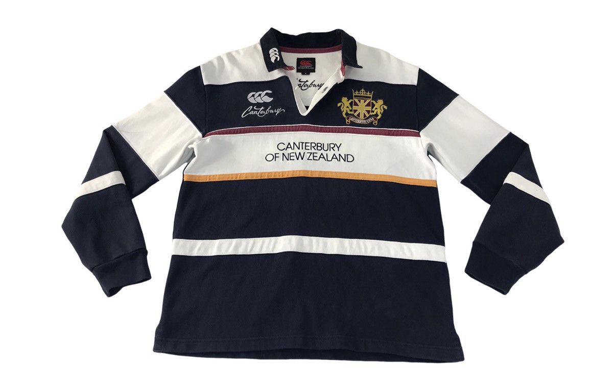 Canterbury of New Zealand × Vintage Vintage Canterbury Of New Zealand Since 1904 Long Sleeve Size US M / EU 48-50 / 2 - 1 Thumbnail