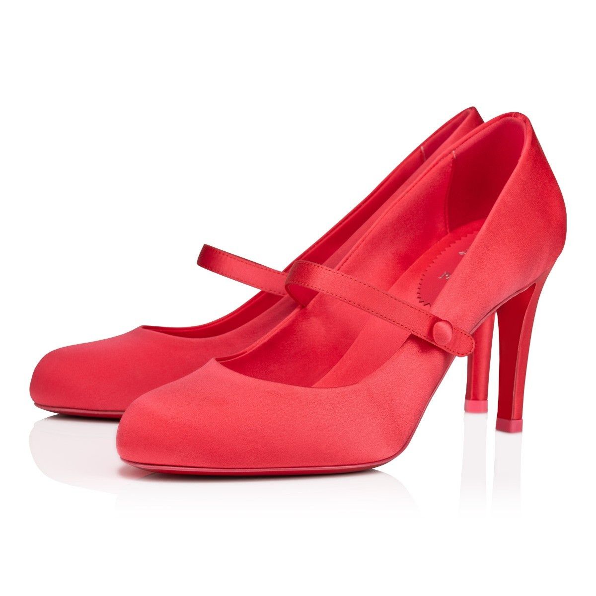 Christian Louboutin o1s1wg110325 Pumppie Wallis 85 Venus in Red Size US 10 / IT 40 - 2 Thumbnail