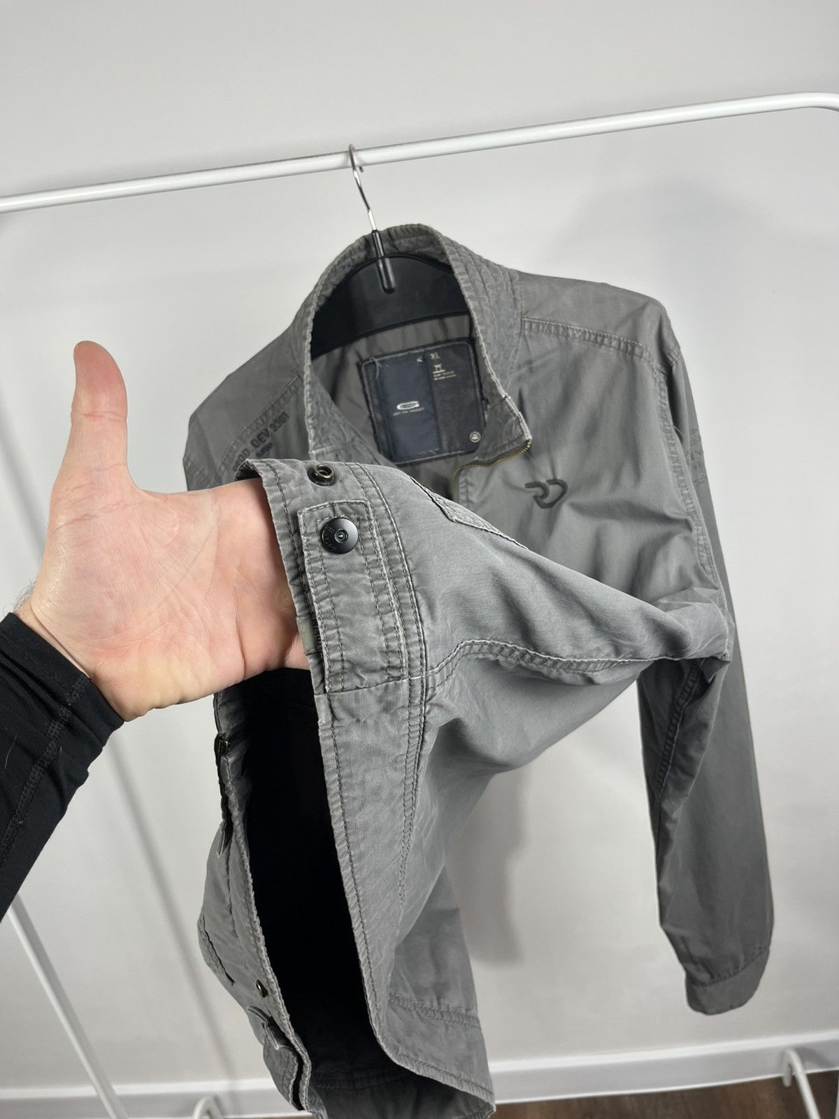 G-Star G-Star RAW Utility Zip Jacket Grey Cotton Mens XL Size US XL / EU 56 / 4 - 8 Thumbnail
