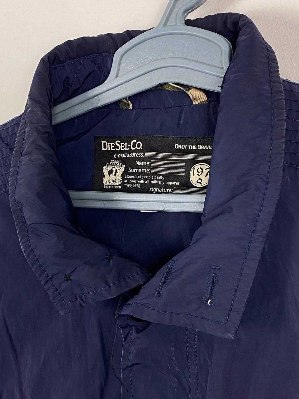 Diesel × Japanese Brand Diesel Motorcycle Opium Avantgarde Nylon Jacket Size US M / EU 48-50 / 2 - 7 Thumbnail