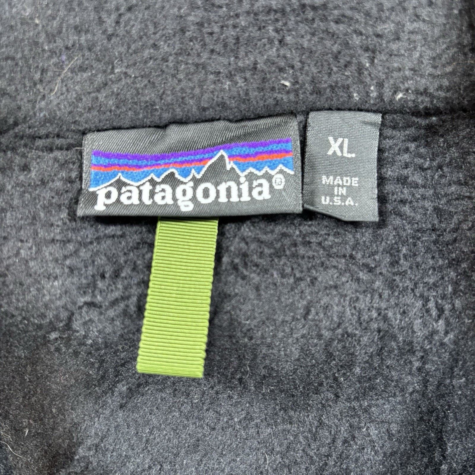 Patagonia Vintage 80's Patagonia Jacket Men’s XL Black 25021 USA Made Size US XL / EU 56 / 4 - 4 Thumbnail