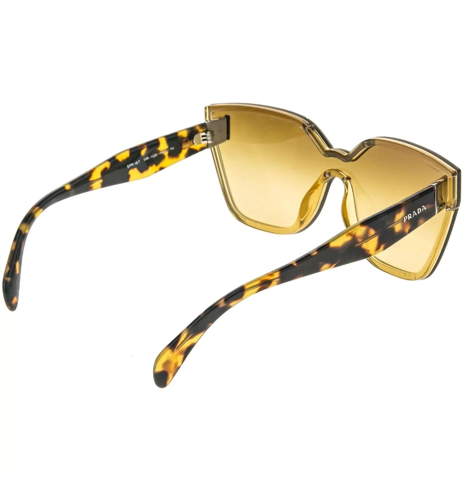 Prada PRADA 16T HIDE PR16TS Yellow Fashion Sunglasses 16TS Size ONE SIZE - 8 Thumbnail