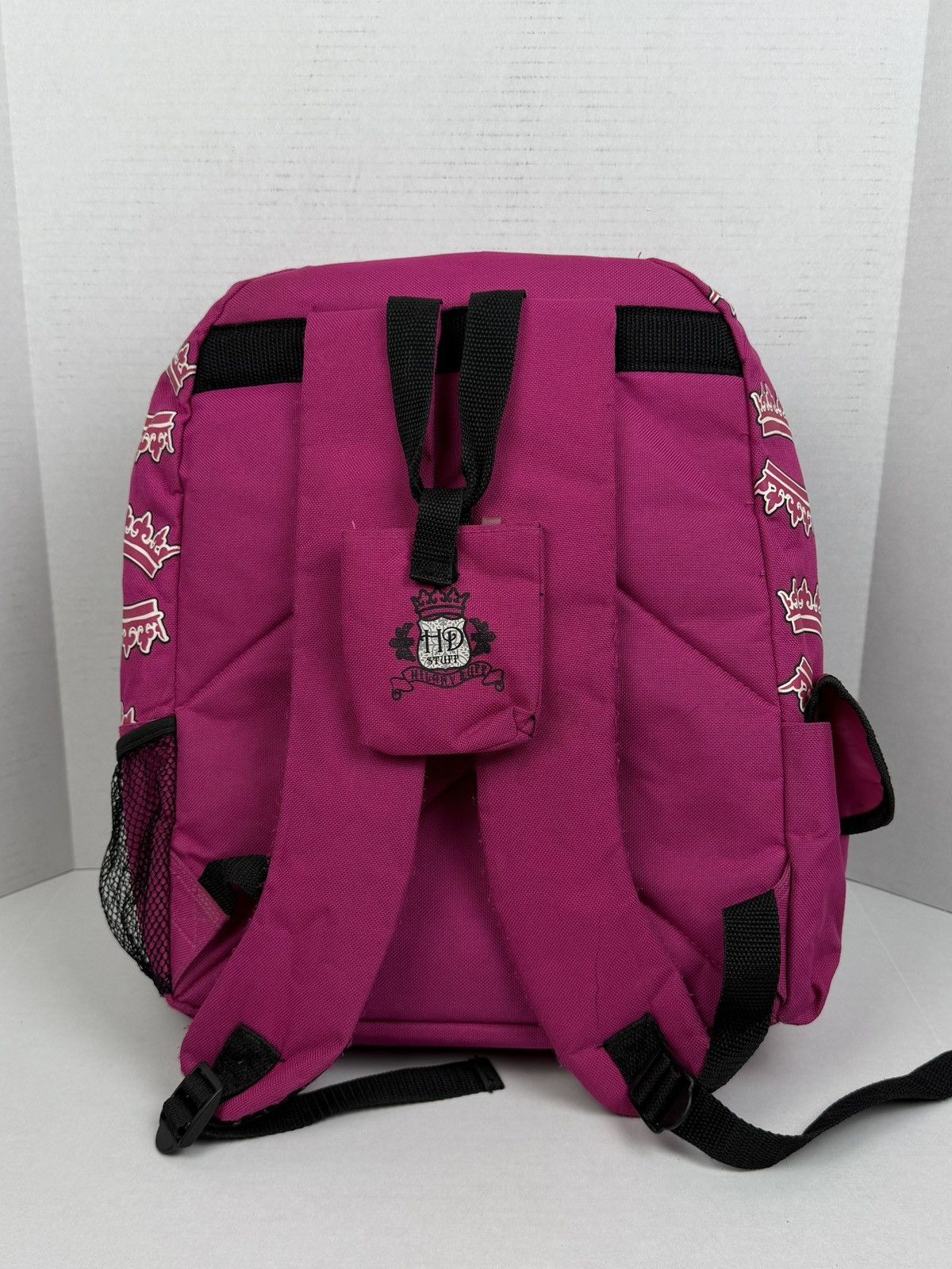 Other Y2K Vintage Hilary Duff HD Stuff Pink Backpack Bee Crown Size ONE SIZE - 2 Thumbnail