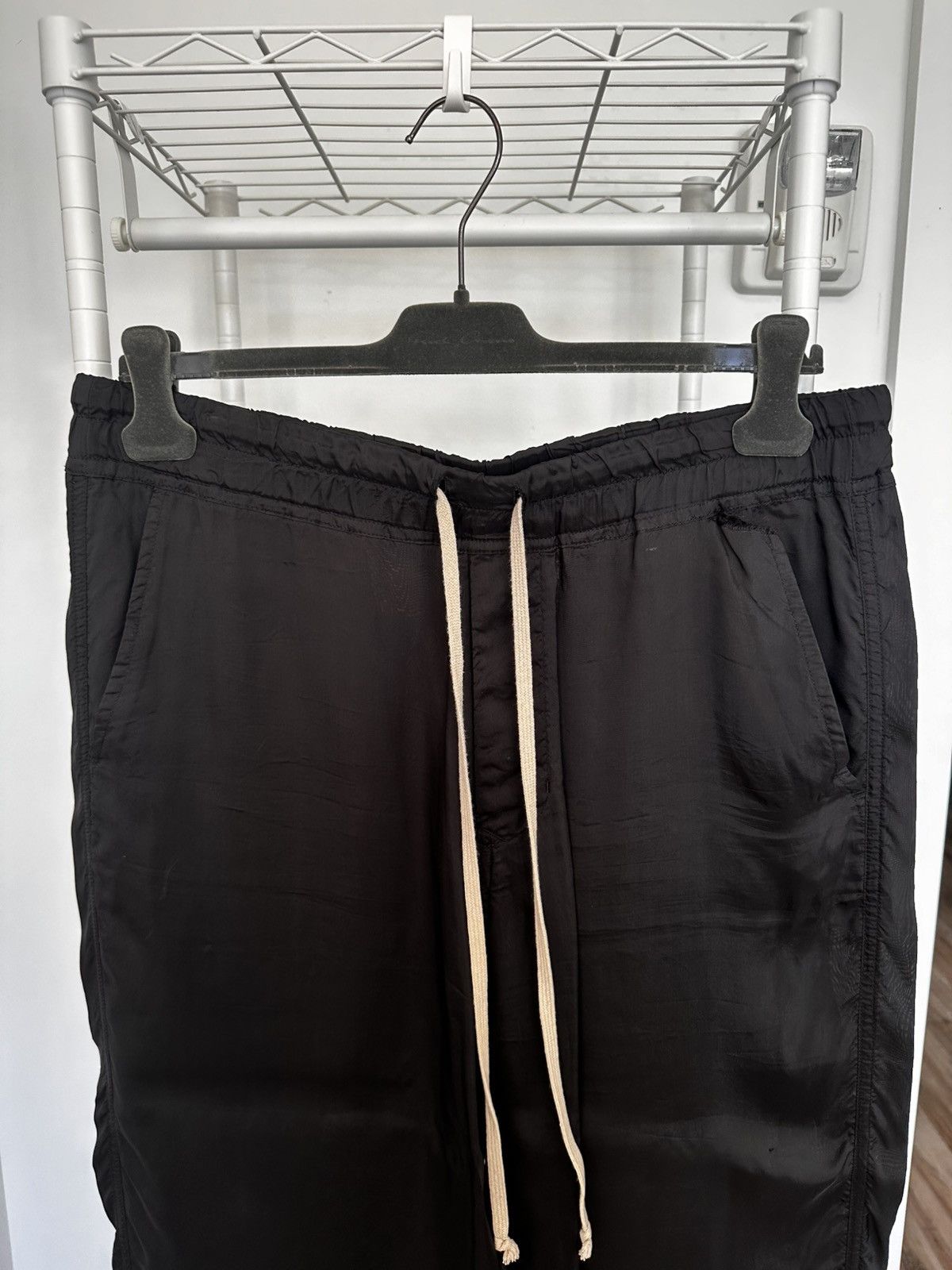 Rick Owens CUPRO DIETRICH PANT Size US 34 / EU 50 - 5 Thumbnail