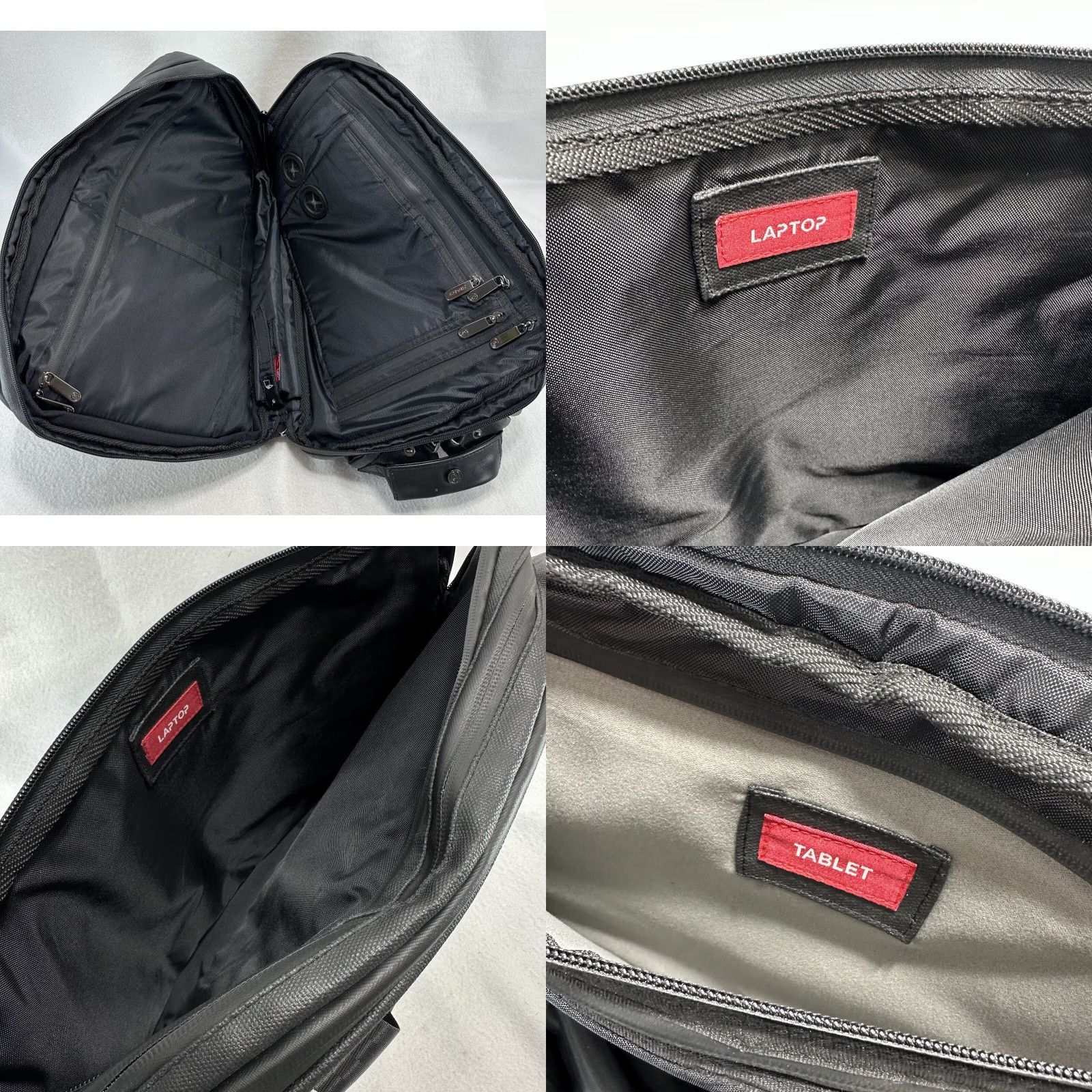 Vintage PHORCE Waterproof Backpack Bag Black Expandable Carry On RARE Unisex Adults Size ONE SIZE - 8 Thumbnail