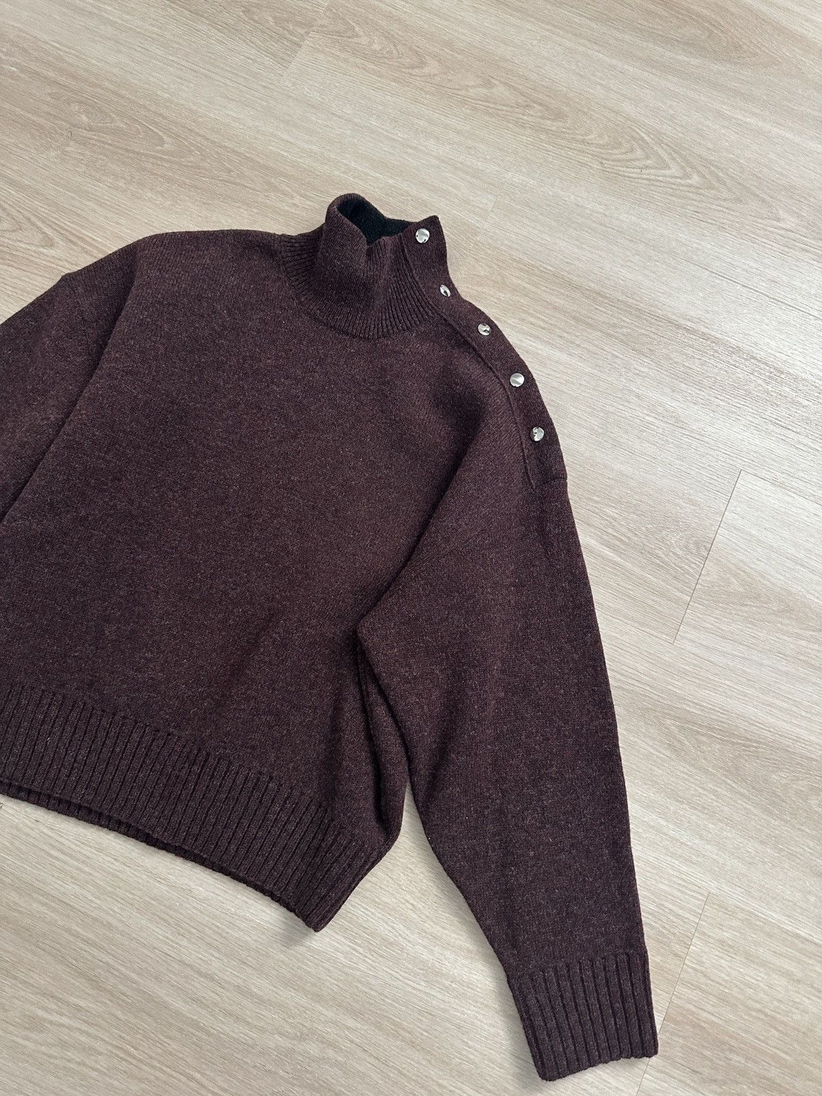 Celine Céline by Phoebe Philo FW17 Oversized Cashmere Mix Sweater Size XS / US 0-2 / IT 36-38 - 2 Thumbnail