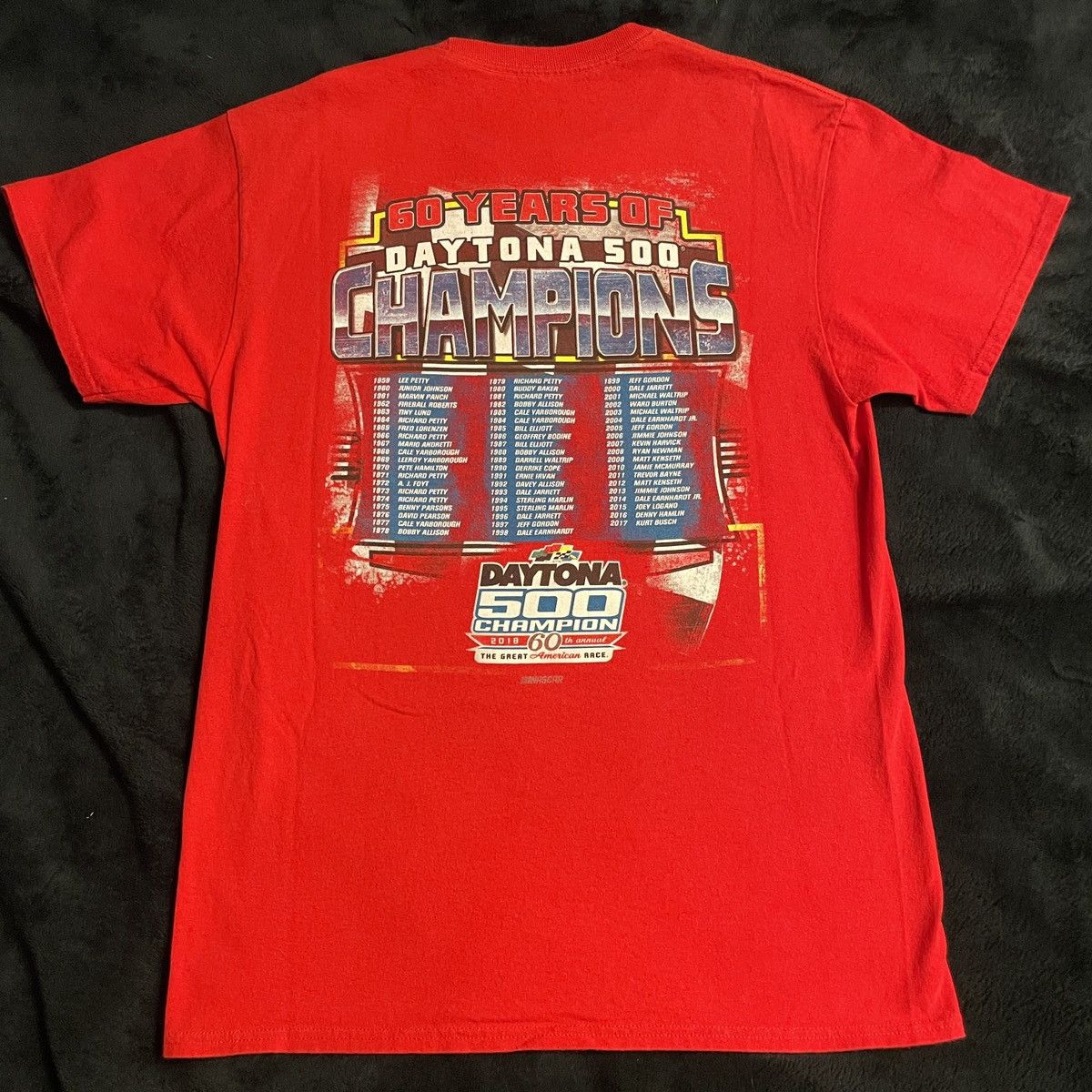 NASCAR 60th Annual Daytona 500 Championship NASCAR T Shirt (2018) Size US M / EU 48-50 / 2 - 3 Thumbnail