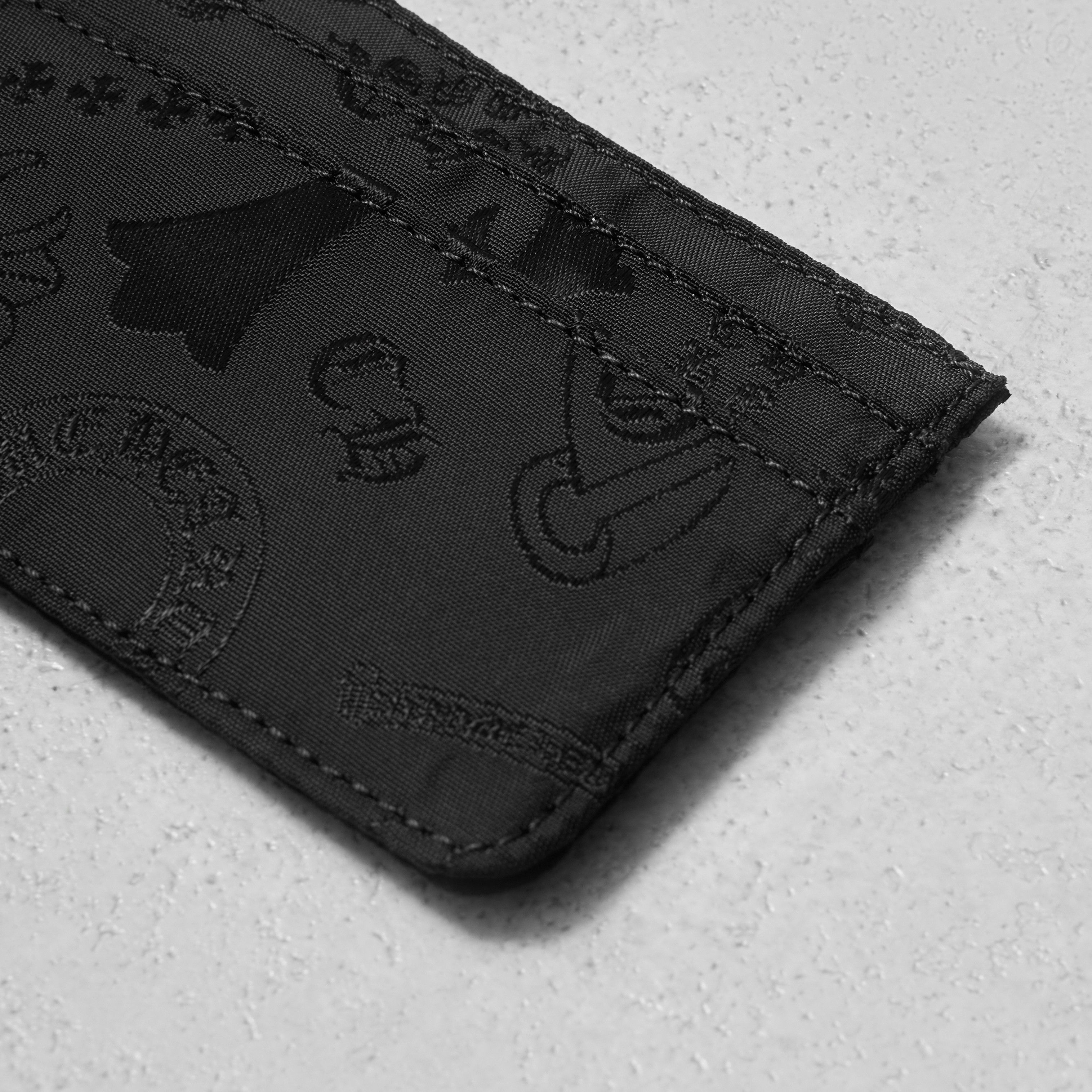 Chrome Hearts CHROME HEARTS Motif Nylon Scroll Label Card Holder Multi Size ONE SIZE - 6 Thumbnail