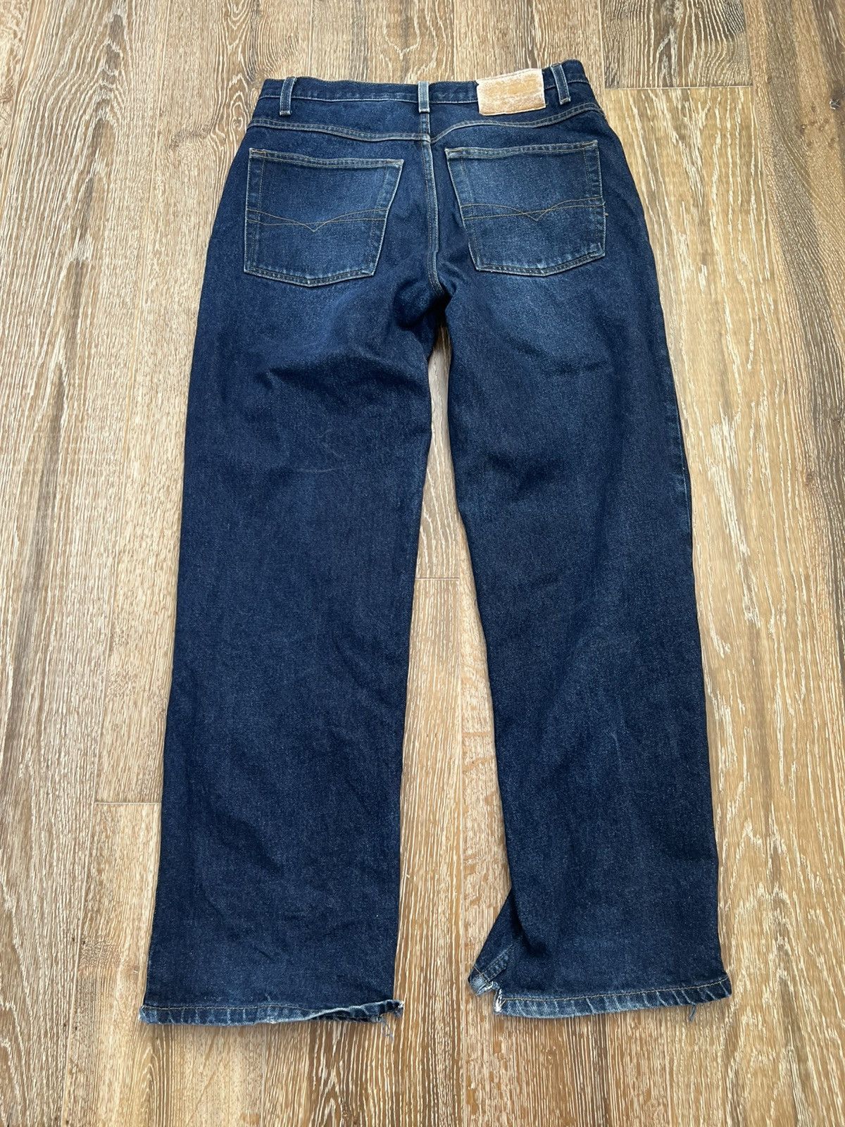 Anchor Blue Vintage y2k Anchor blue wide leg baggy jeans Size US 32 / EU 48 - 2 Thumbnail