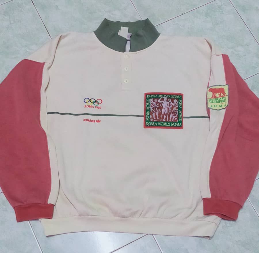 Adidas × Vintage Vintage ADIDAS Olympic sweatshirt rare Size US XL / EU 56 / 4 - 1 Thumbnail