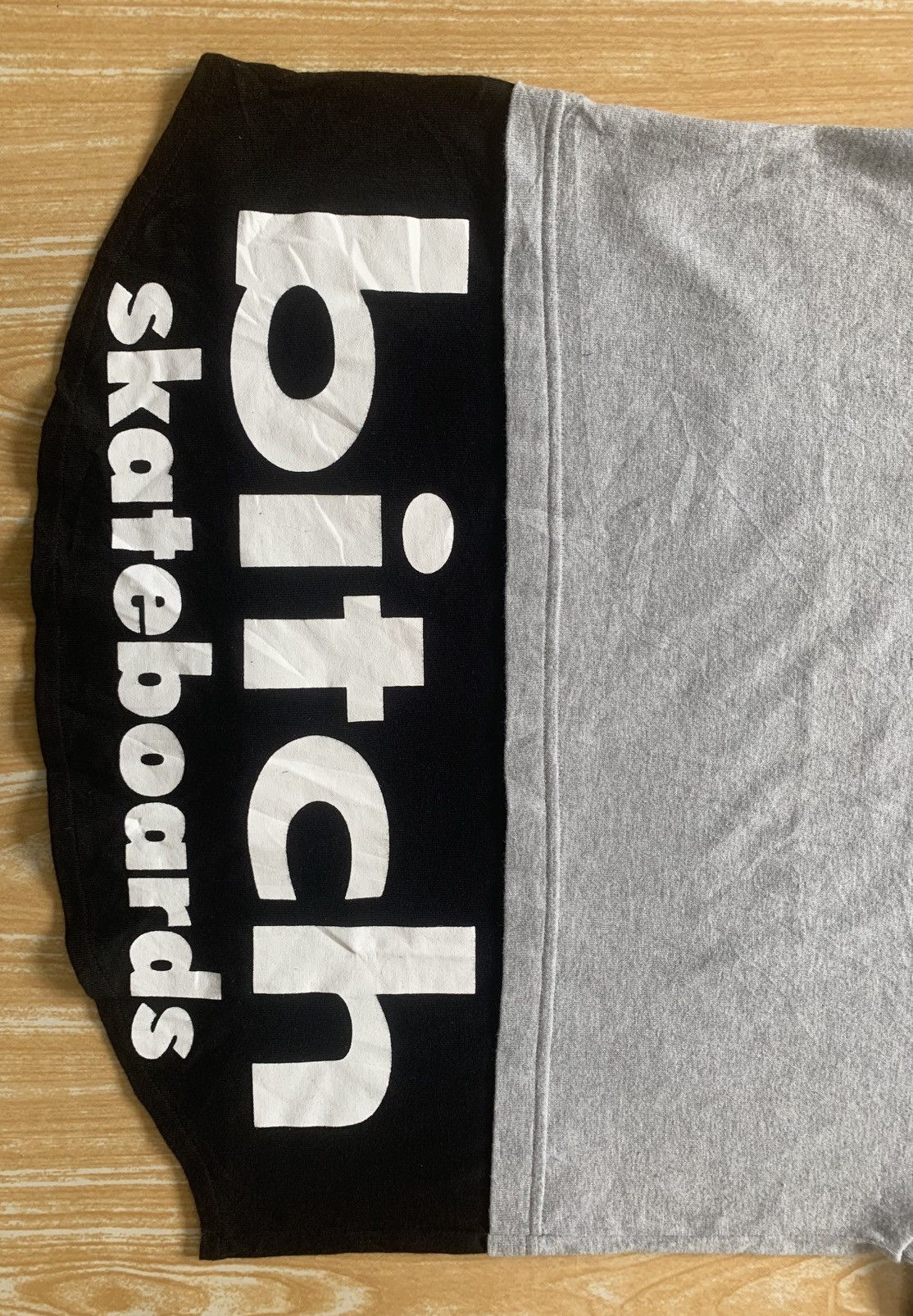 Japanese Brand 🔥 Bitch Skateboards 2 Layer Youth Made In Japan T Shirt Size M / US 6-8 / IT 42-44 - 13 Thumbnail