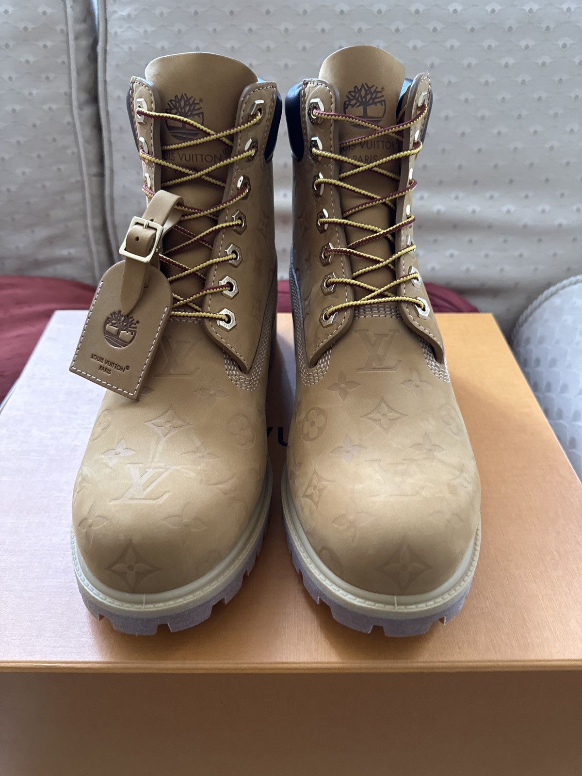 Louis Vuitton × Timberland Louis Vuitton x Timberland Boots Size US 11 / EU 44 - 6 Thumbnail