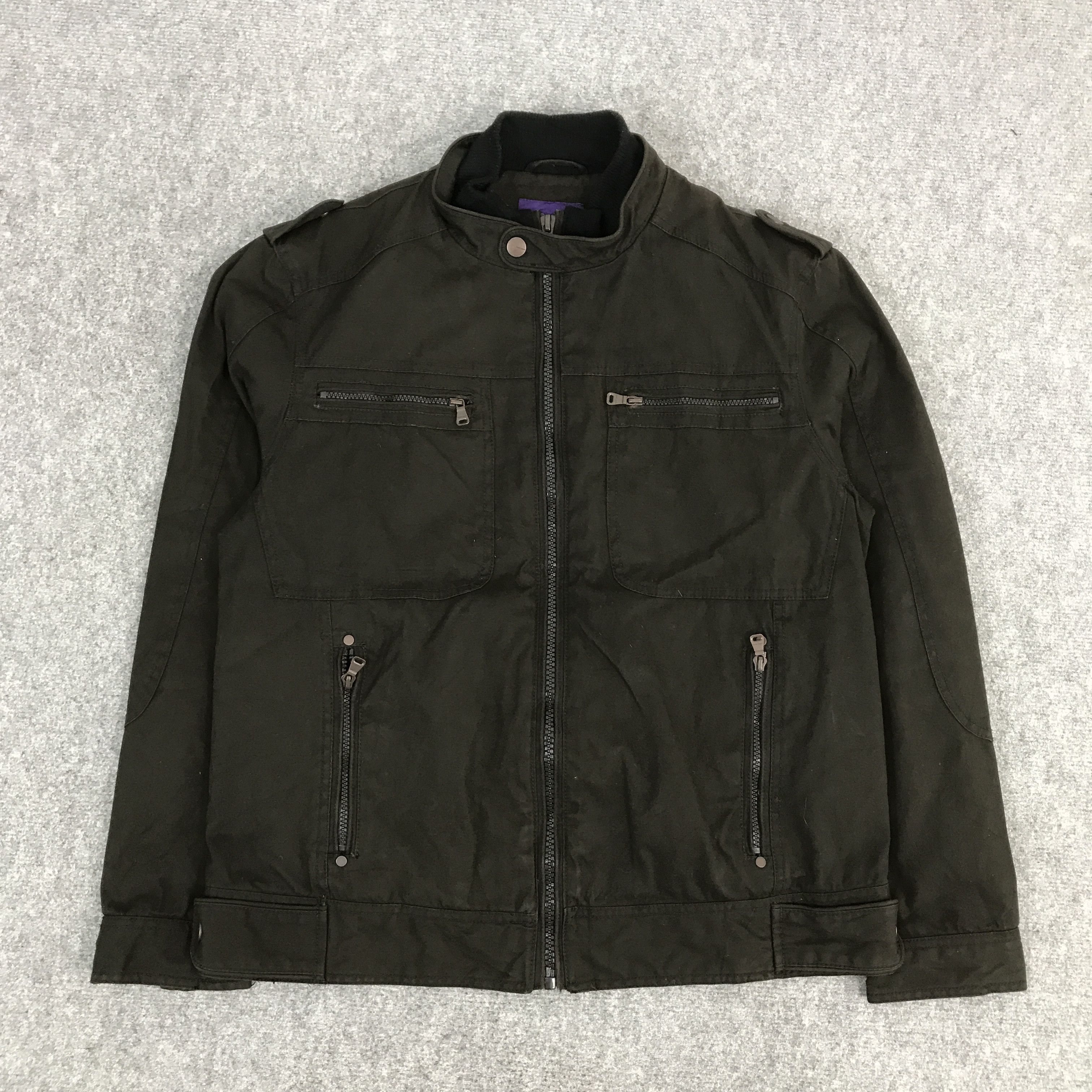 Japanese Brand × Zara ZARA MAN DESIGN ZIPPER JACKET Size US L / EU 52-54 / 3 - 1 Thumbnail