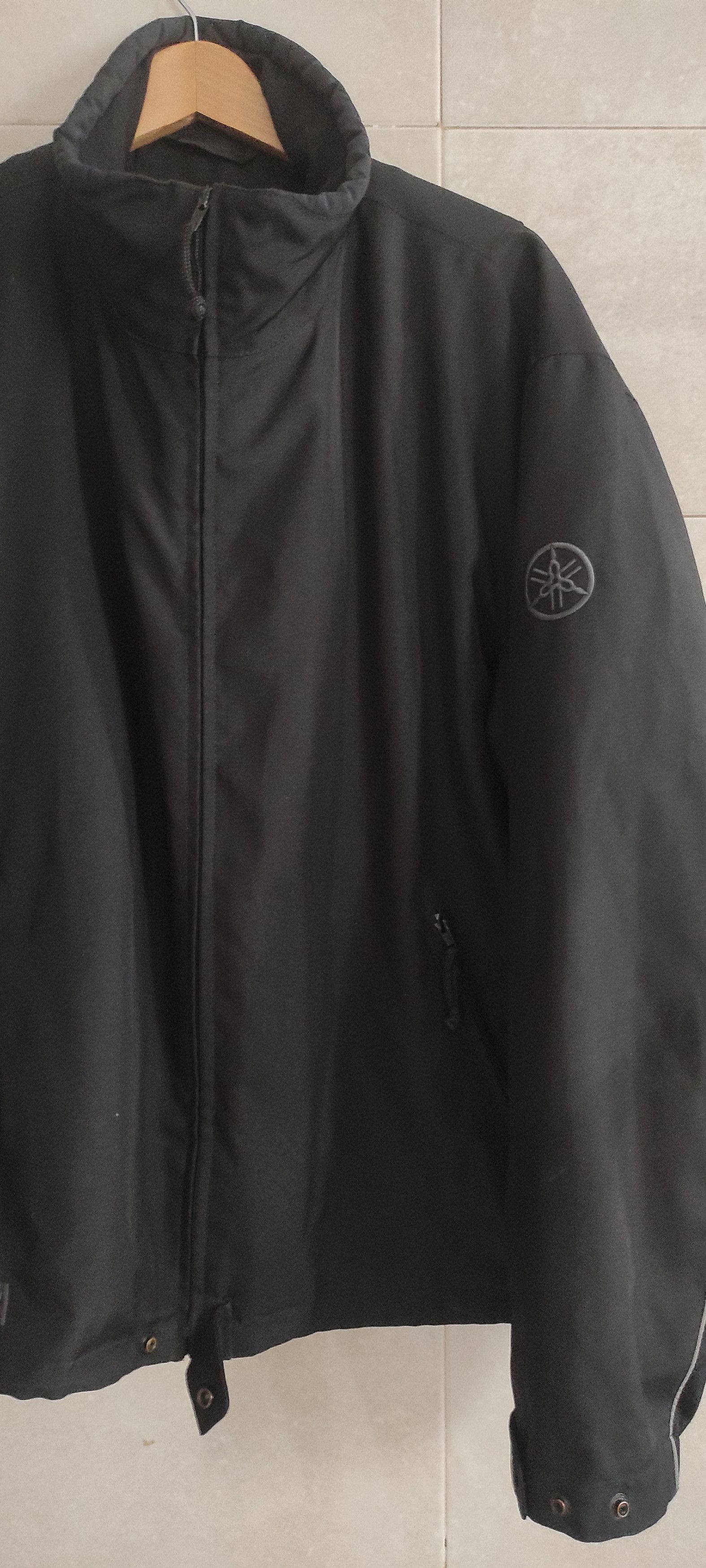 Vintage × Yamaha Vintage YAMAHA Racing Black Padded Moto Jacket Size US XL / EU 56 / 4 - 8 Thumbnail