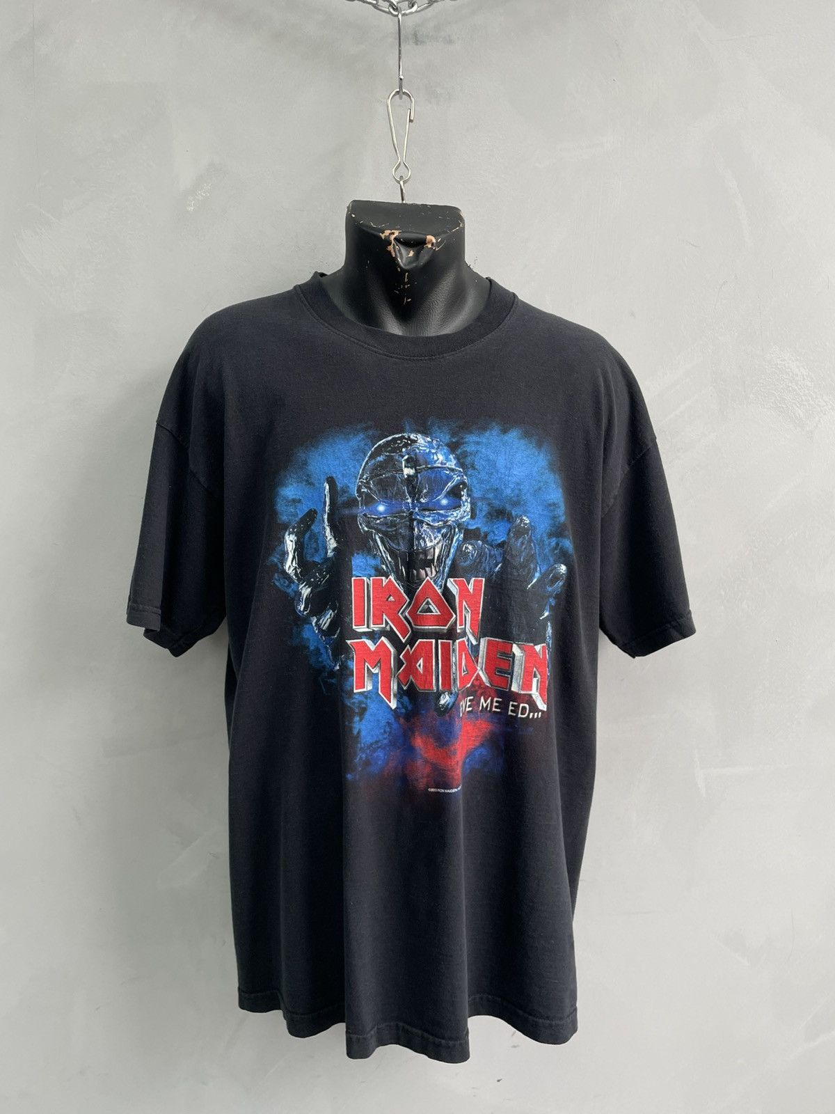 Iron Maiden Vintage 2003 Tour tee Iron Maiden t shirt Size US XL / EU 56 / 4 - 1 Thumbnail