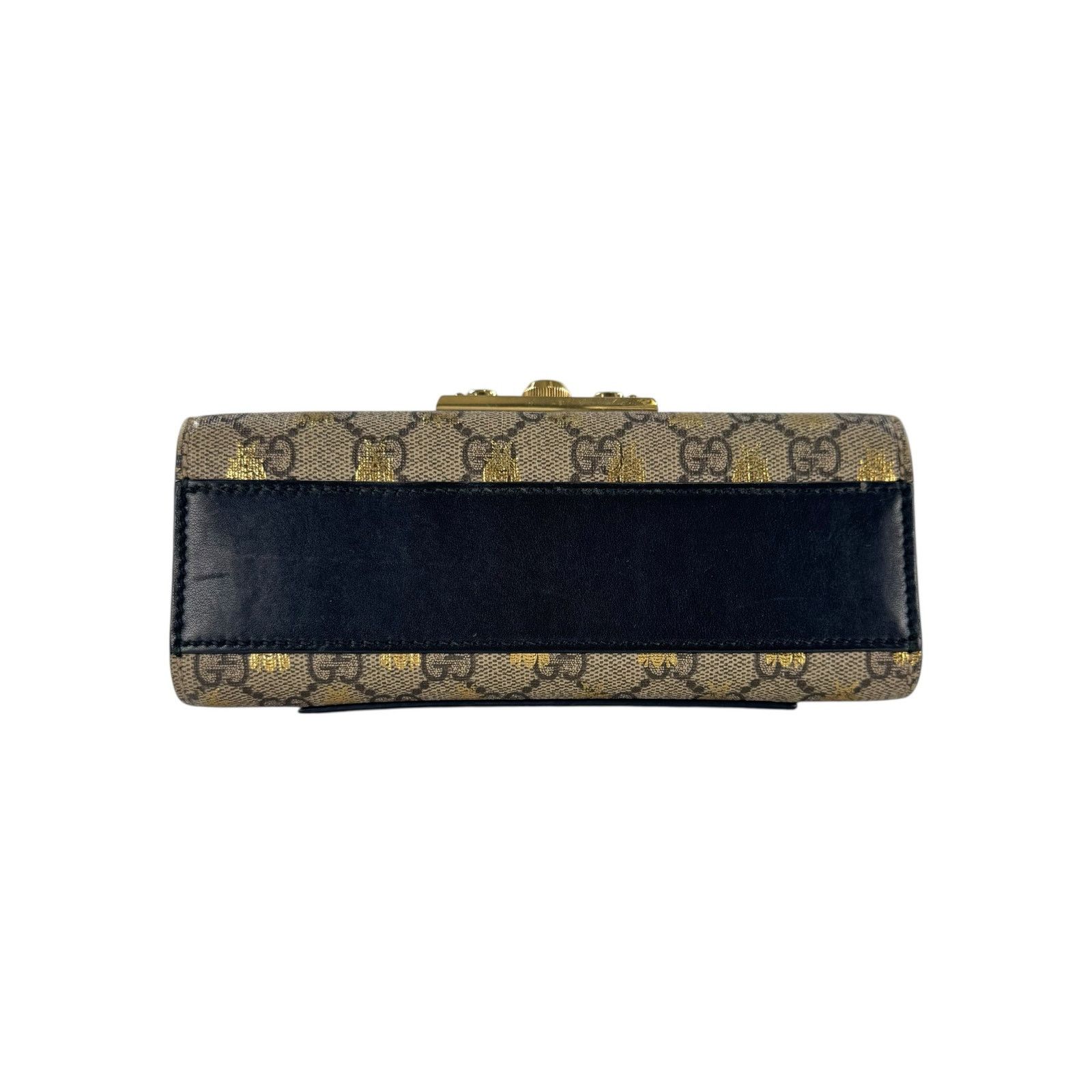 Gucci Gucci Monogram Bee Chain Shoulder Bag Size ONE SIZE - 6 Thumbnail