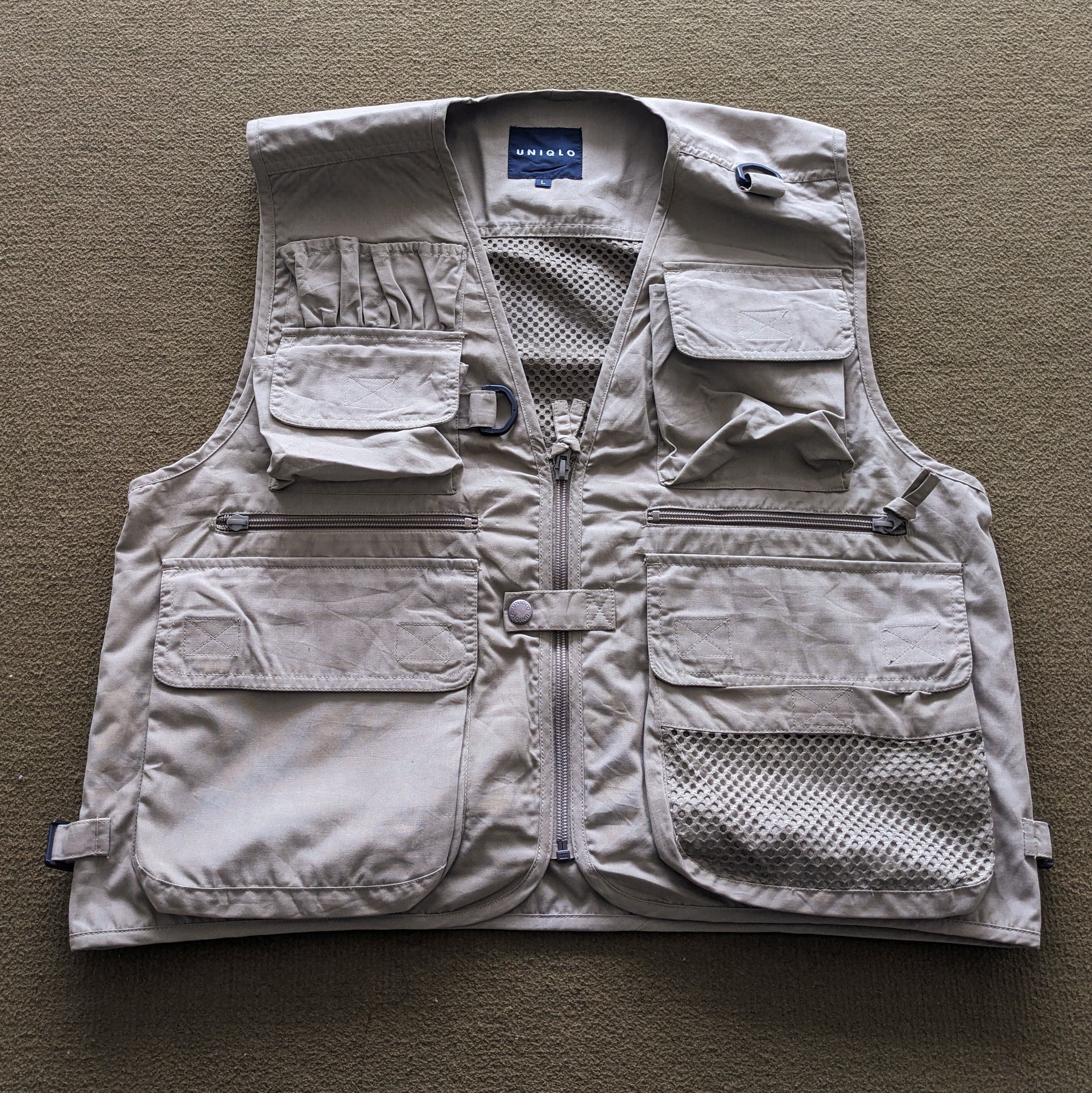 Vintage Vintage UNIQLO Tactical Vest Size US L / EU 52-54 / 3 - 2 Thumbnail