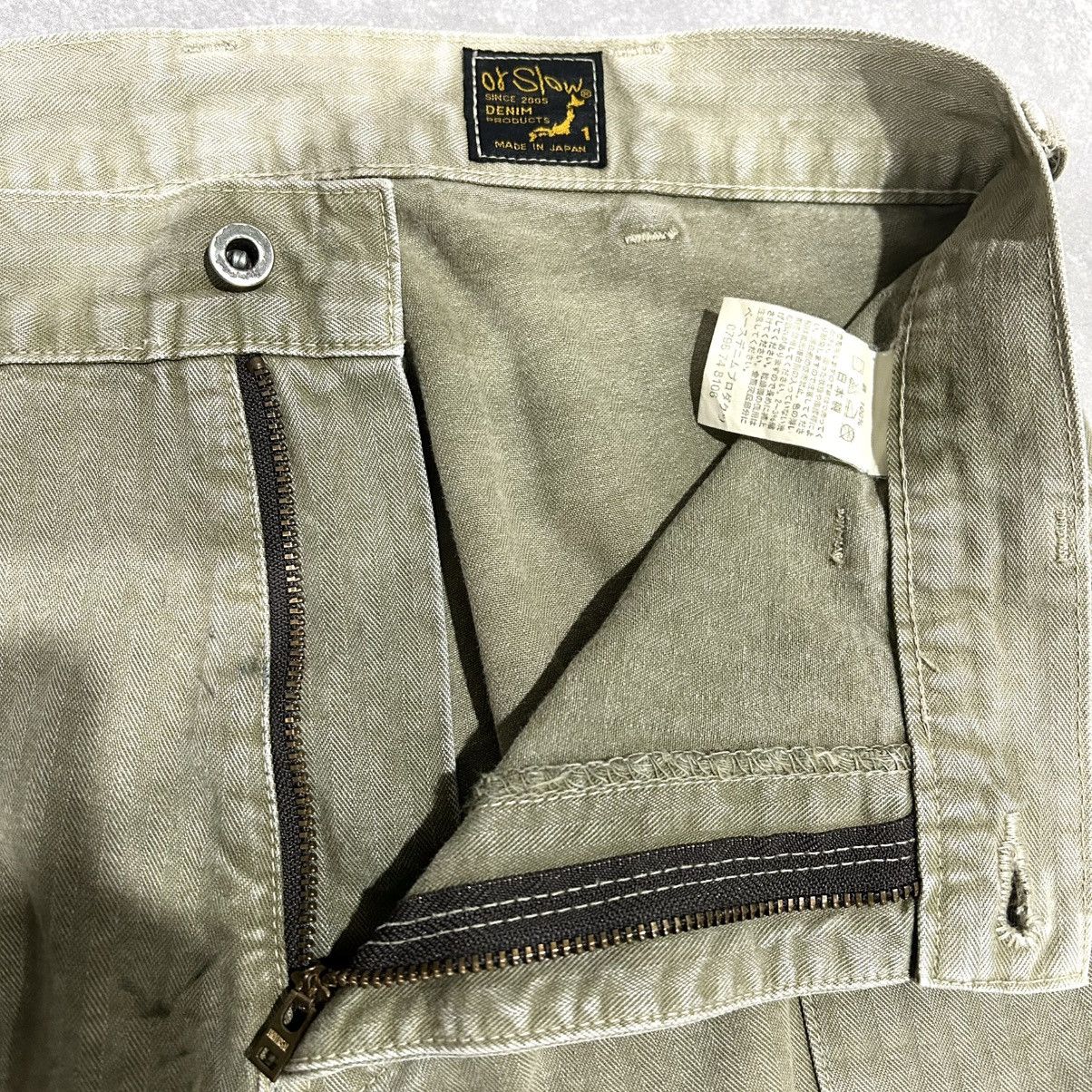 Orslow Vintage Orslow Cargo Pants Olive Green Size US 29 - 2 Thumbnail