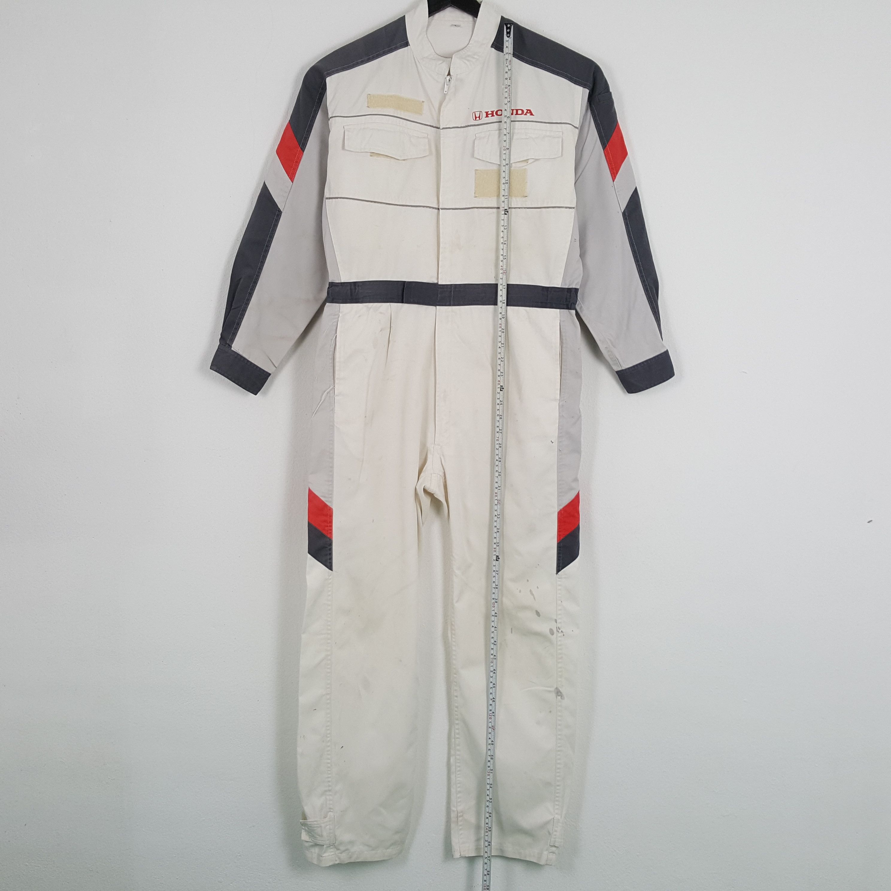 Honda × Vintage HONDA Japanese Motorsports Racing Style Coverall Jacket Size US M / EU 48-50 / 2 - 7 Thumbnail