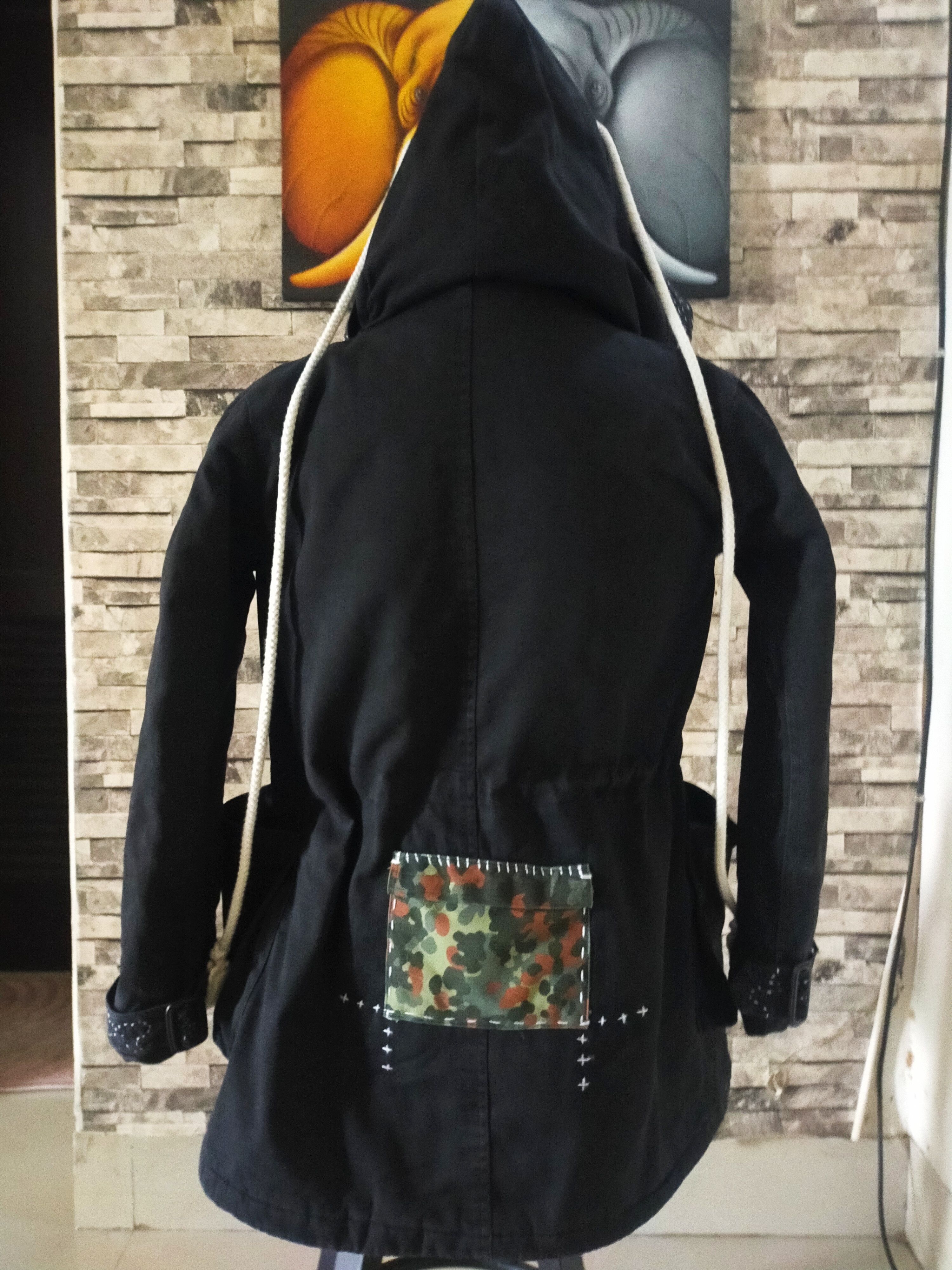 Custommade × Vintage Vintage reworked military jacket Size L / US 10 / IT 46 - 6 Thumbnail