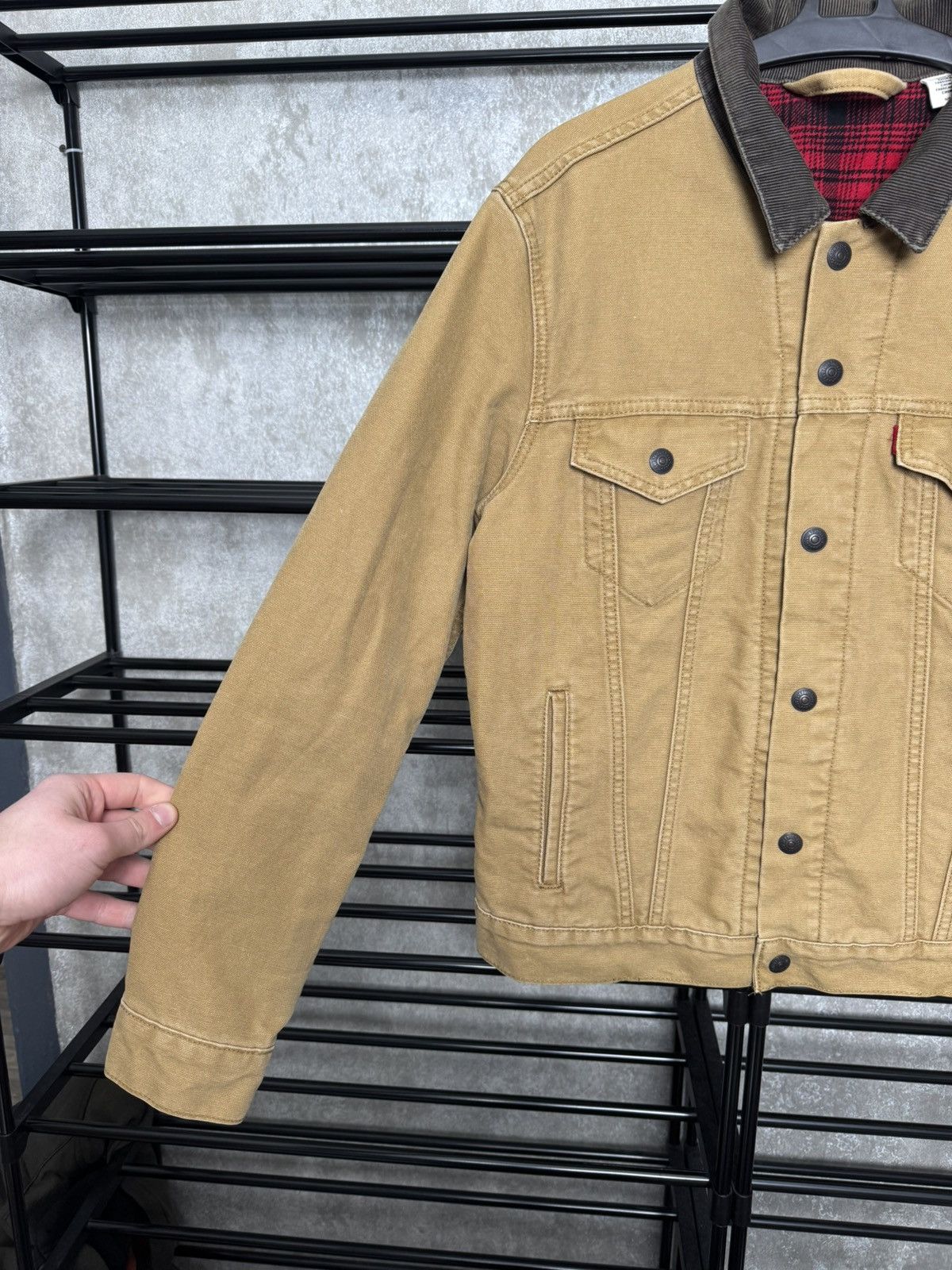 Levi's LEVI'S JUSTIN TIMBERLAKE CANVAS TRUCKER JACKET Size US S / EU 44-46 / 1 - 3 Thumbnail
