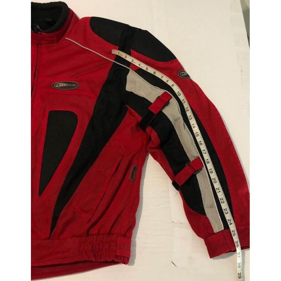 West Coast Choppers NITRO RACING Motorcycle Jacket 2XL Men Armor Mesh Reflective Size US XXL / EU 58 / 5 - 4 Thumbnail