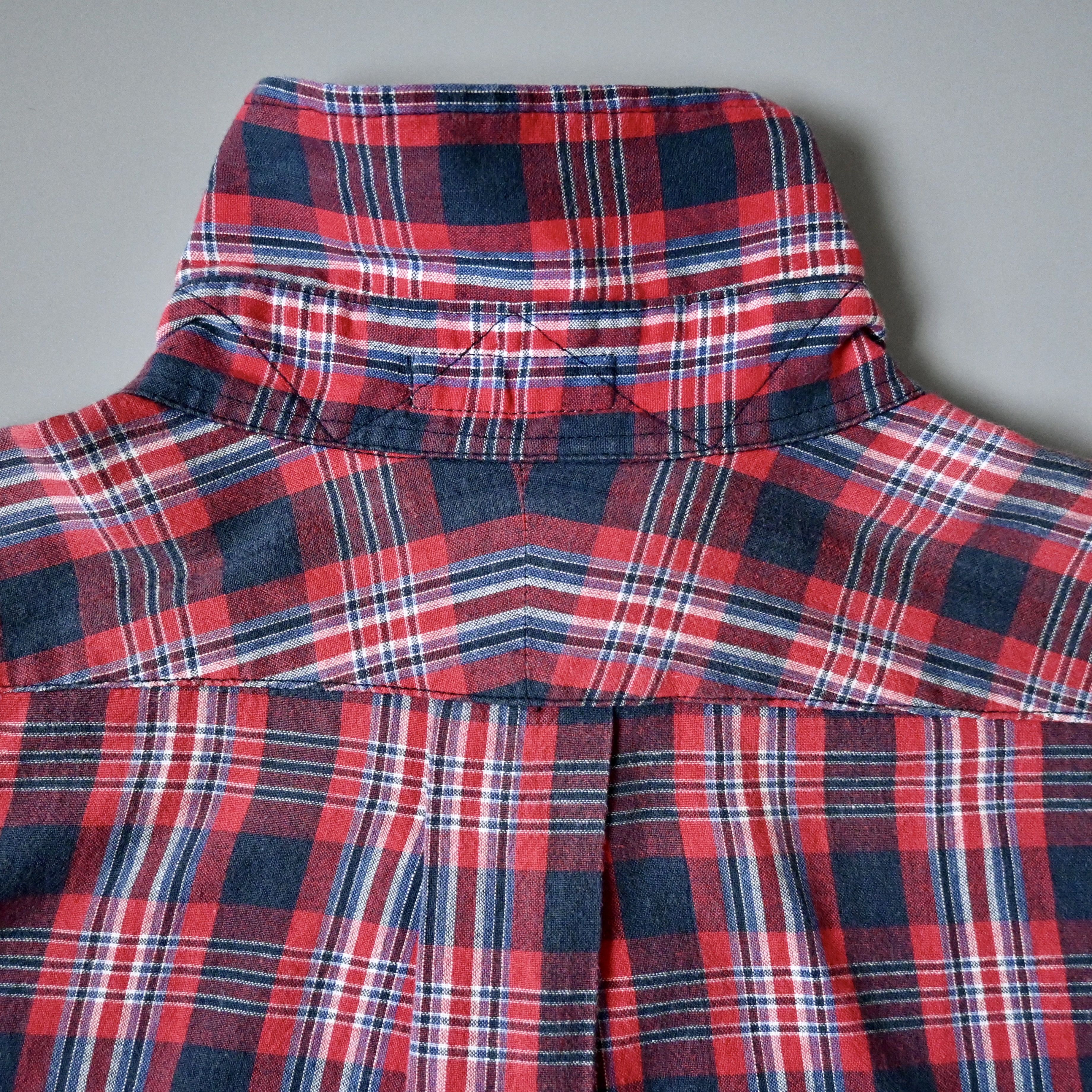 Engineered Garments 2000s ENGINEERED GARMENTS plaid cotton short sleeve BD shirt Size US M / EU 48-50 / 2 - 4 Thumbnail