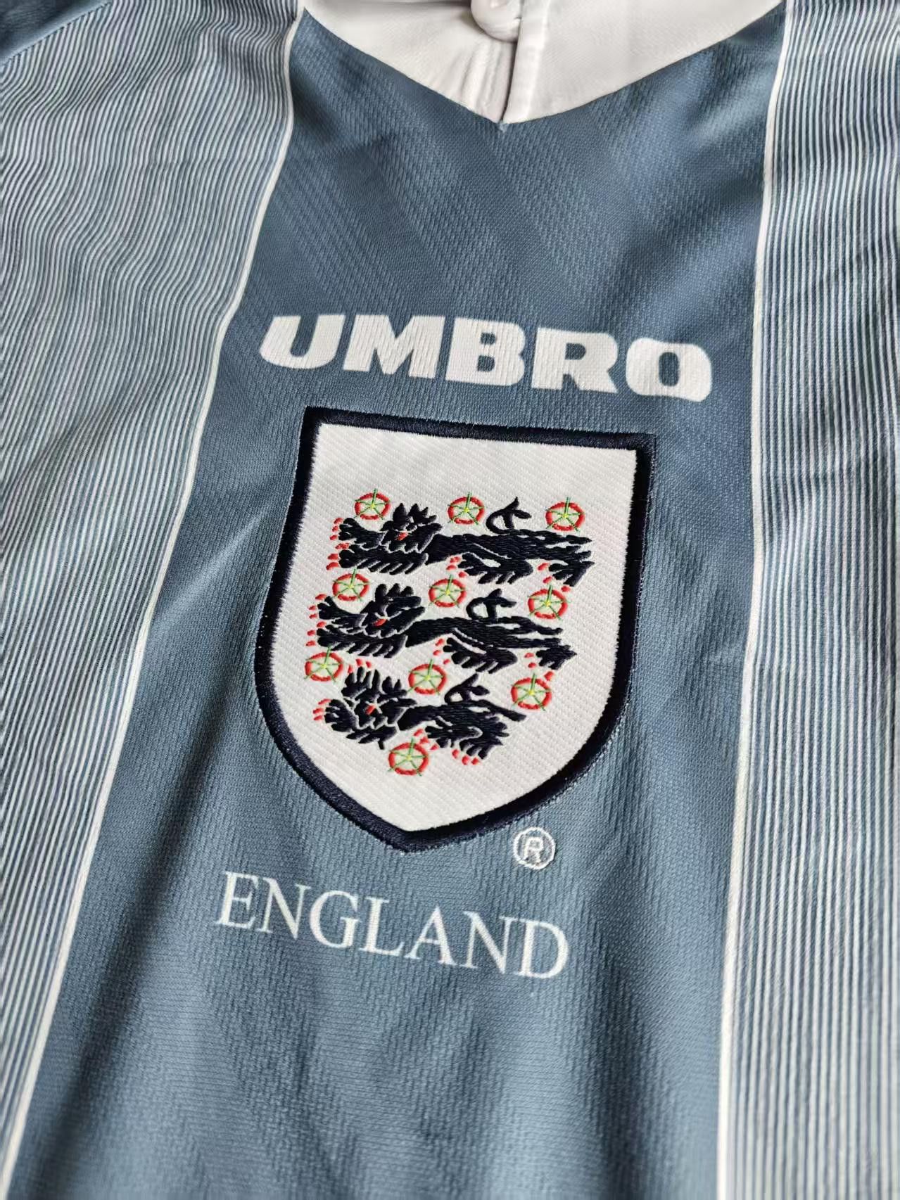 Other 1996 England Jersey Away Size US XXL / EU 58 / 5 - 2 Thumbnail