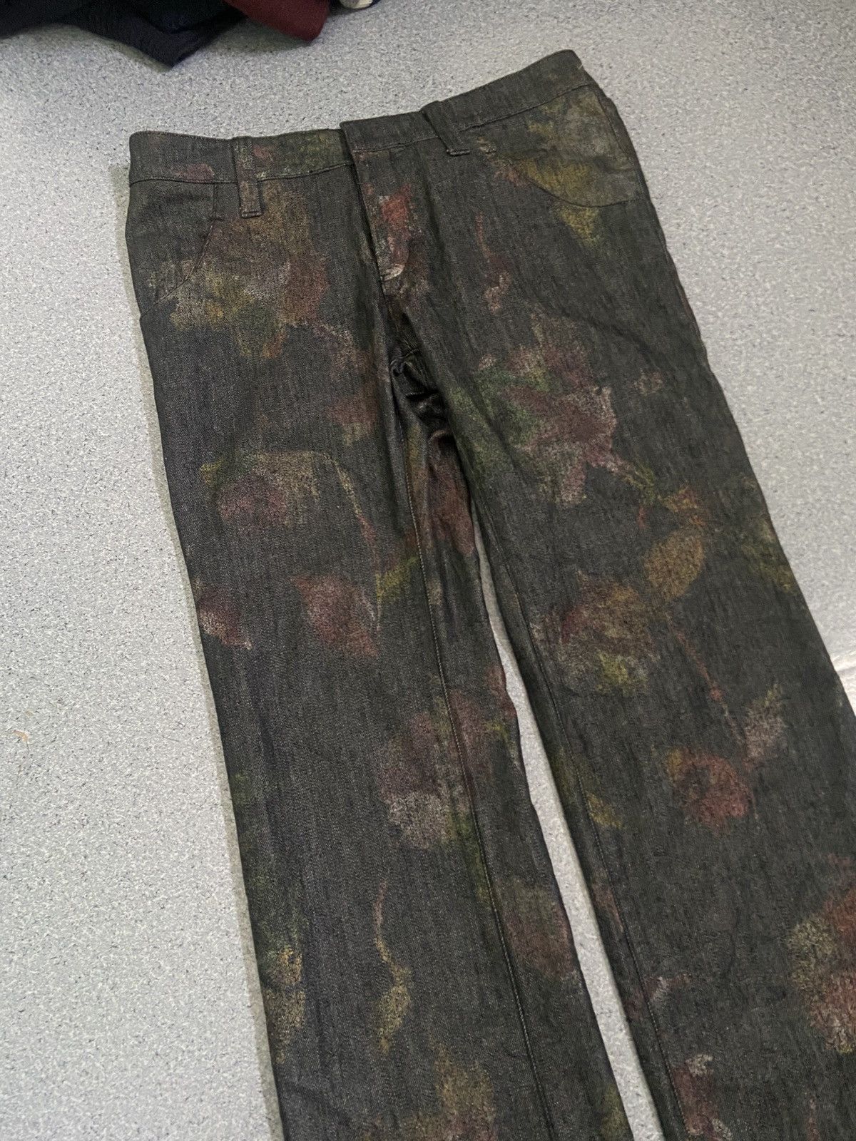 Issey Miyake × Japanese Brand × Vintage Issey Miyake Heart Haat abstract flower Pants Size US 30 / EU 46 - 4 Thumbnail