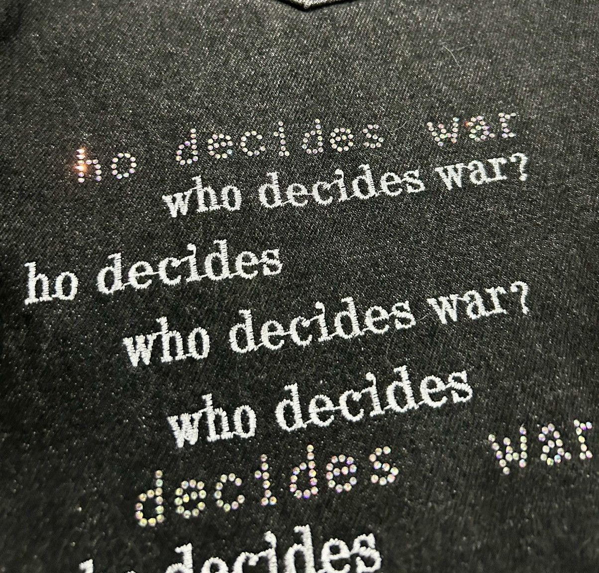 Who Decides War Who Decides War "Scripture" Ultra Flare Distressed Denim Size US 36 / EU 52 - 10 Thumbnail