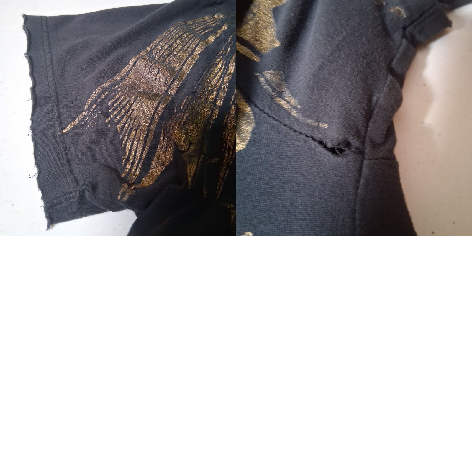 Bugle Boy VINTAGE Bugle Boy Shirt Men M Black Dragon Skeleton Distressed Y2K Graphic T Size US M / EU 48-50 / 2 - 11 Thumbnail
