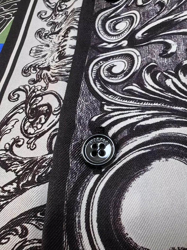 Versace Versace Genuine floral shirt Size US XL / EU 56 / 4 - 5 Thumbnail