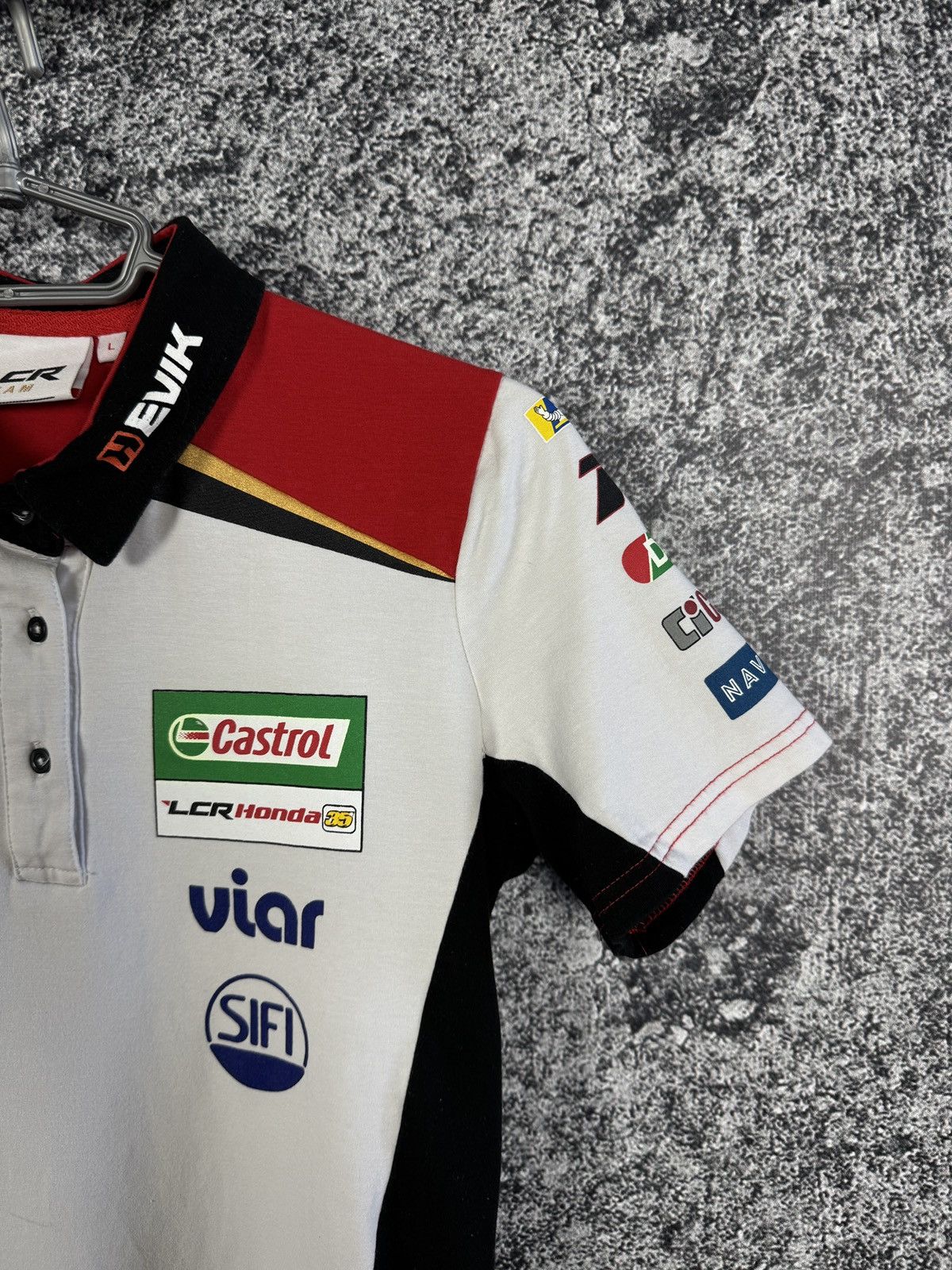Honda Honda LCR Team Polo Shirt MotoGP Racing Official F1 Size L Size L / US 10 / IT 46 - 2 Thumbnail