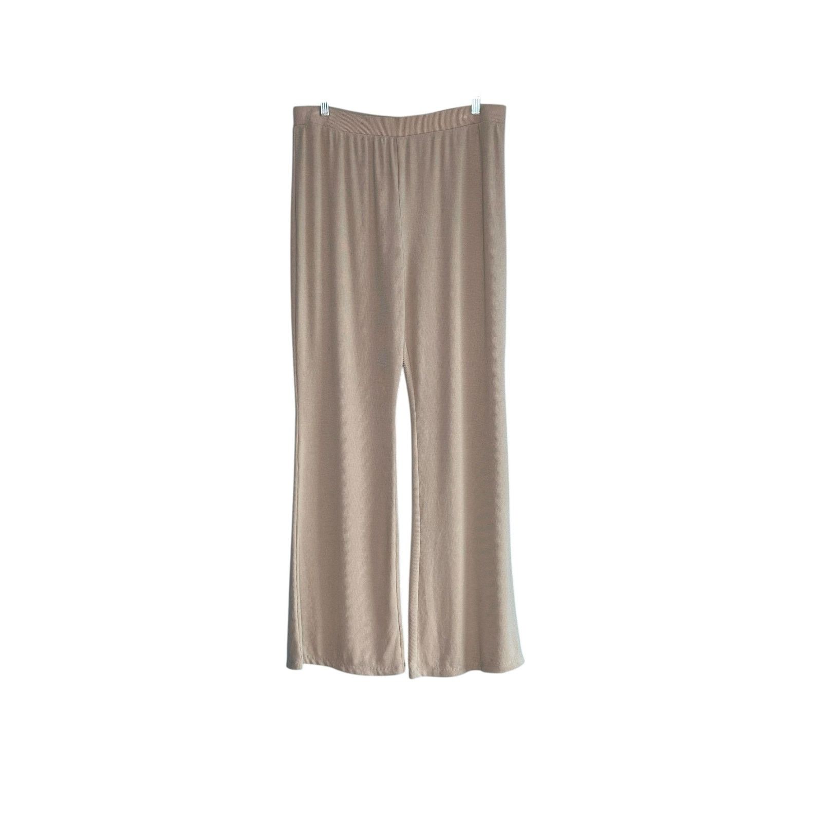 Forever 21 Forever 21 wide legs pull on knit sweat pants size large Size 32" / US 10 / IT 46 - 6 Thumbnail