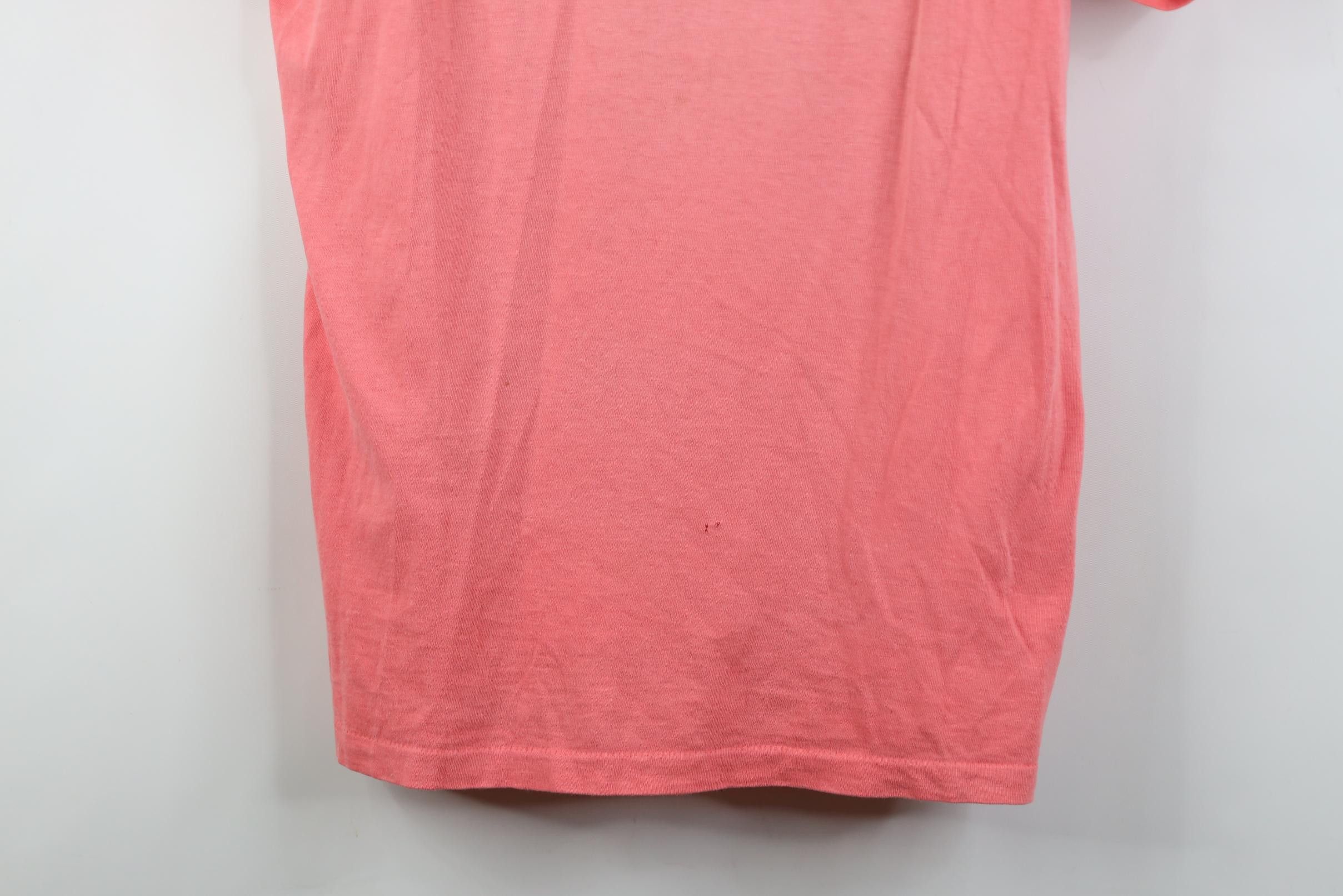 Vintage Vintage 80s Spell Out Chicago Band Henley T-Shirt Pink USA Size US XL / EU 56 / 4 - 3 Thumbnail