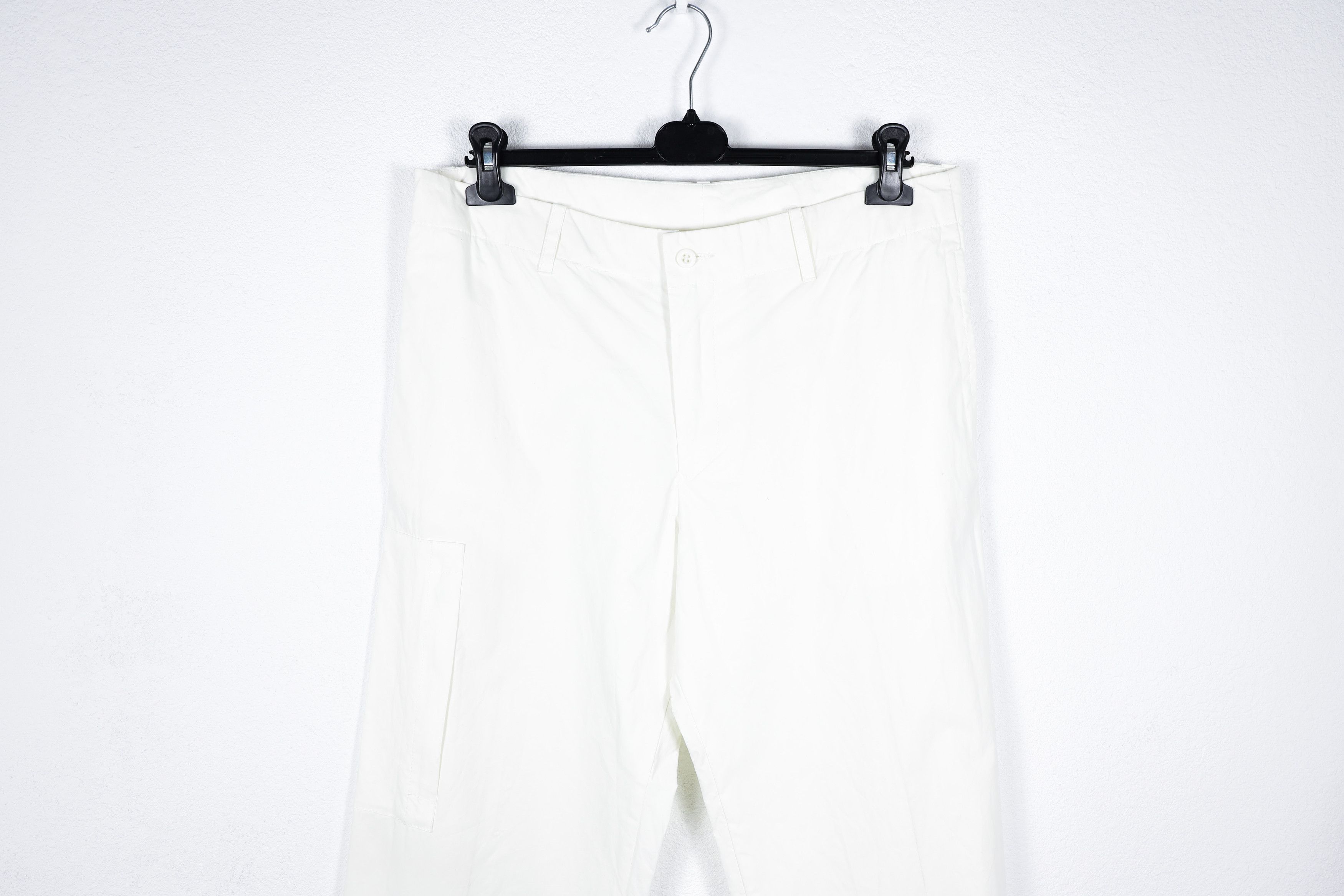 GIAN CARLO ROSSI Gian Carlo Rossi Avant Garde White Track Cargo Pants Size US 38 / EU 54 - 2 Thumbnail