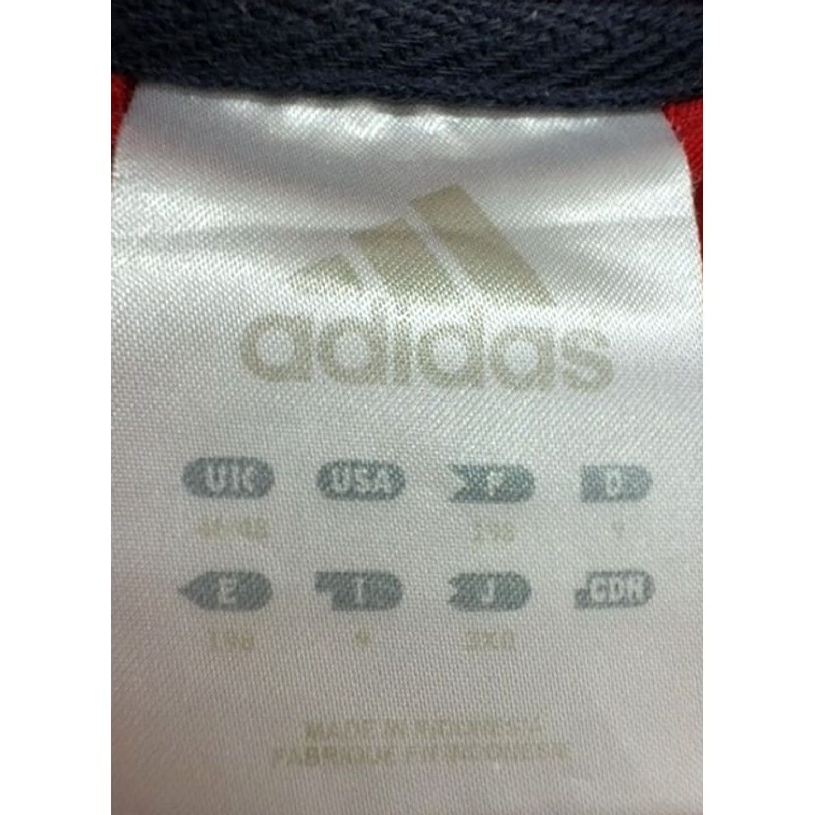 Adidas Adidas Men's Red Blocking Track Jacket 3-Stripes Full Zip L Size US L / EU 52-54 / 3 - 3 Thumbnail