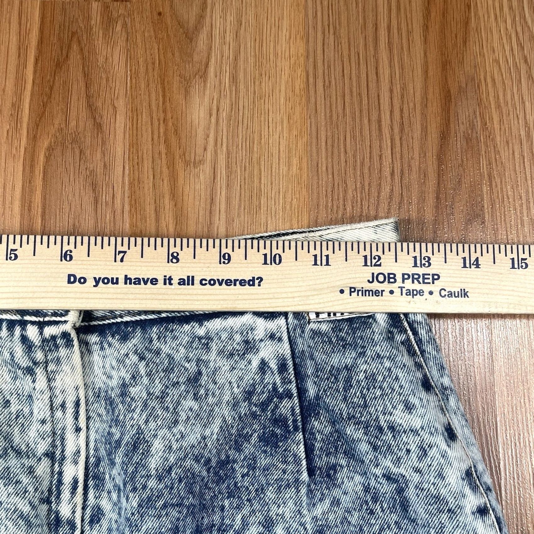 Vintage VINTAGE First Denim Skirt Women’s 7 Blue Wash Knee Length Straight & Pencil Skirt Womens 7 Blue Jeans Size 28" / US 6 / IT 42 - 3 Thumbnail