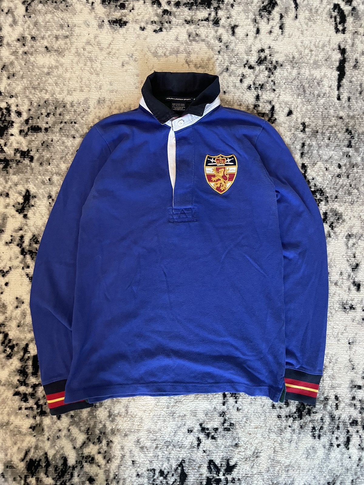Polo Ralph Lauren × Vintage VINTAGE Y2K POLO RALPH LAUREN RUGBY 90's Size US M / EU 48-50 / 2 - 1 Thumbnail