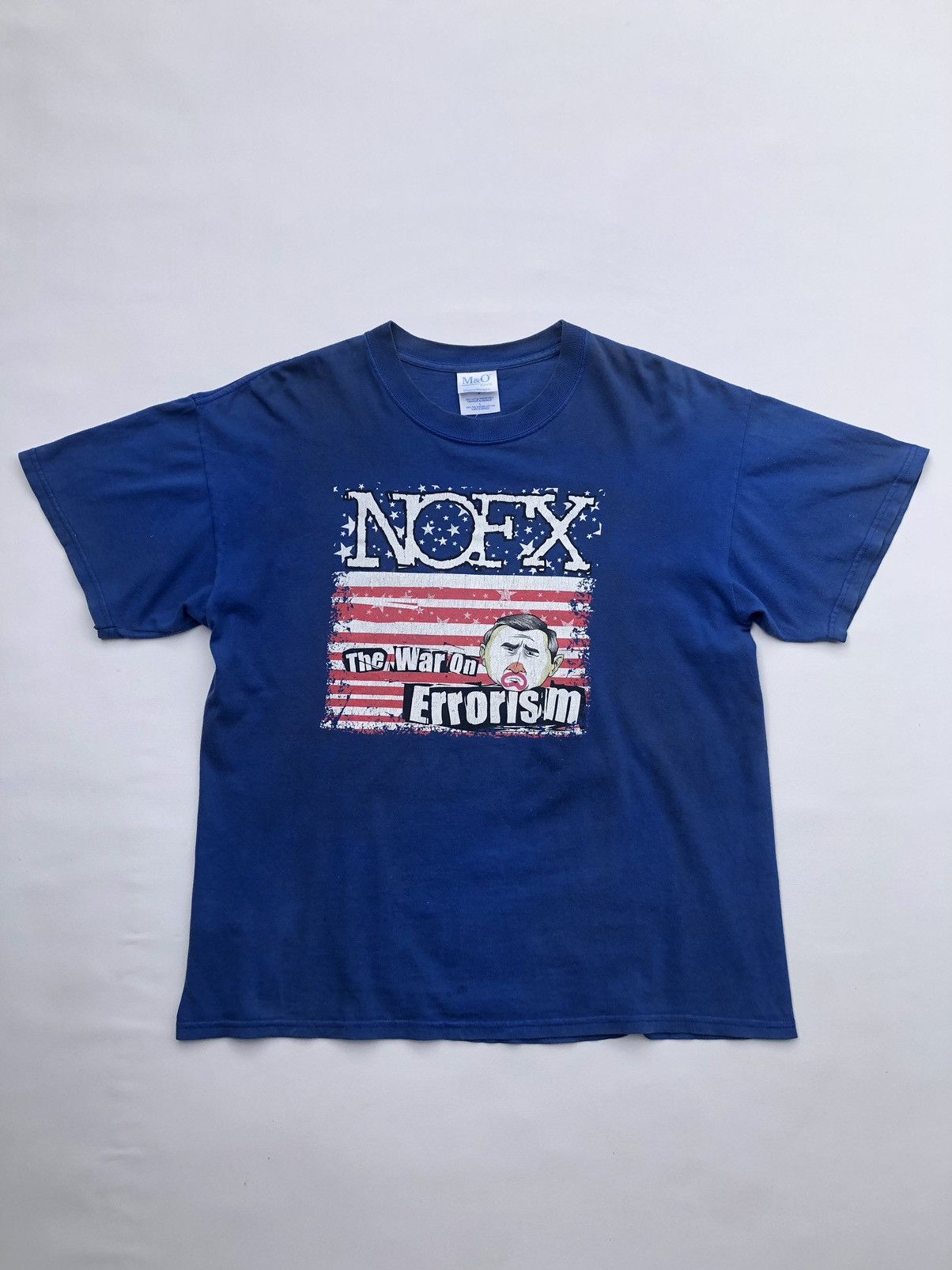 Band Tees × Vintage Vintage NOFX The War On Errorism Punk Rock Band Tee Shirt Size US L / EU 52-54 / 3 - 1 Thumbnail