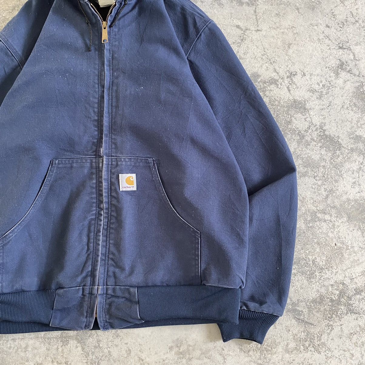 Carhartt Vintage Carhartt Duck Canvas Hooded Active Jacket J161 Size US M / EU 48-50 / 2 - 9 Thumbnail