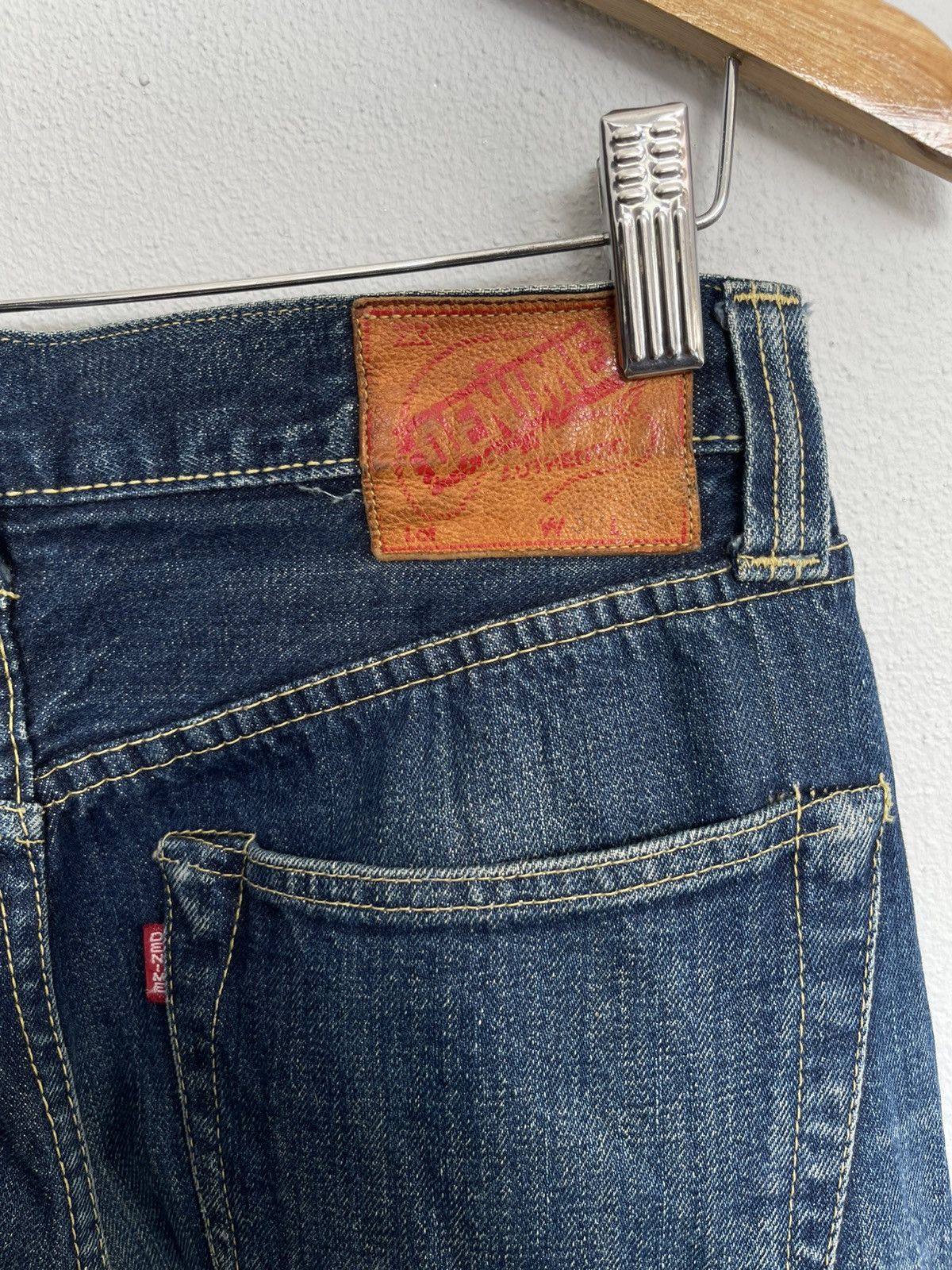 Denime Vintage Distressed Denime Selvedge Denim Size US 30 / EU 46 - 9 Thumbnail