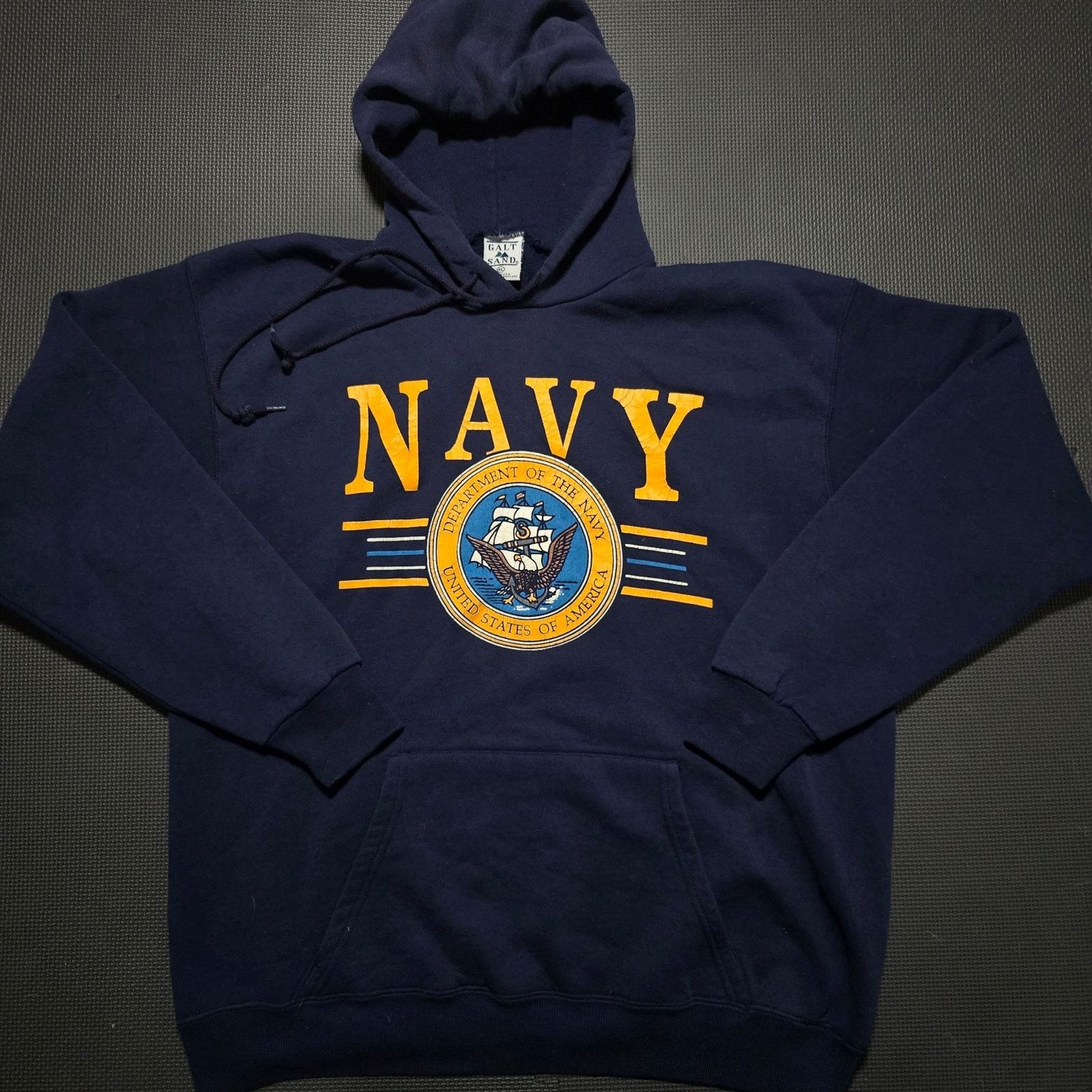 Other Vintage 90s United States Navy Hoodie Made in USA Size US XL / EU 56 / 4 - 1 Thumbnail