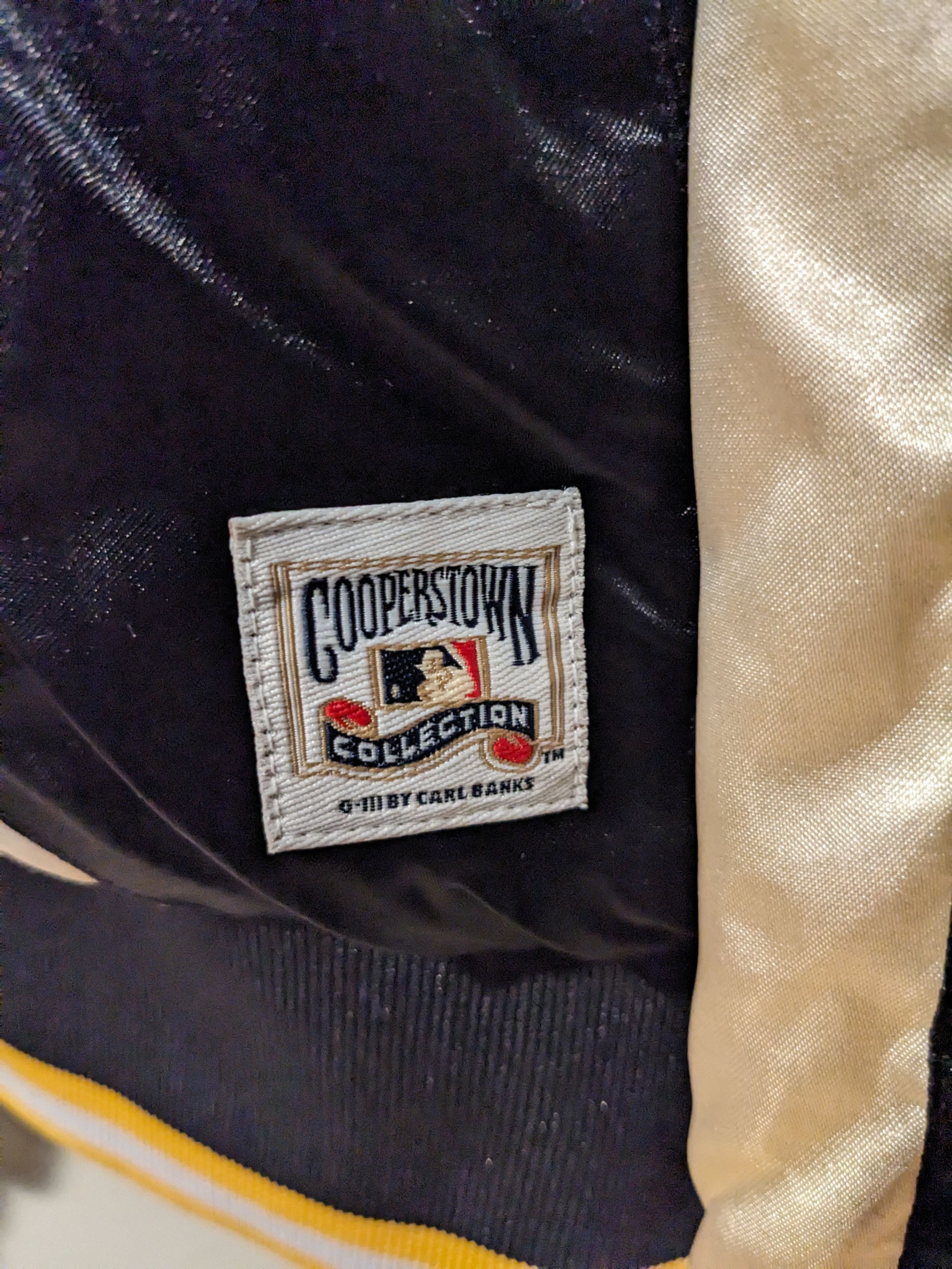 MLB × Vintage Vintage Pittsburgh Pirates Cooperstown Collection Jacket Size XL / US 12-14 / IT 48-50 - 3 Thumbnail